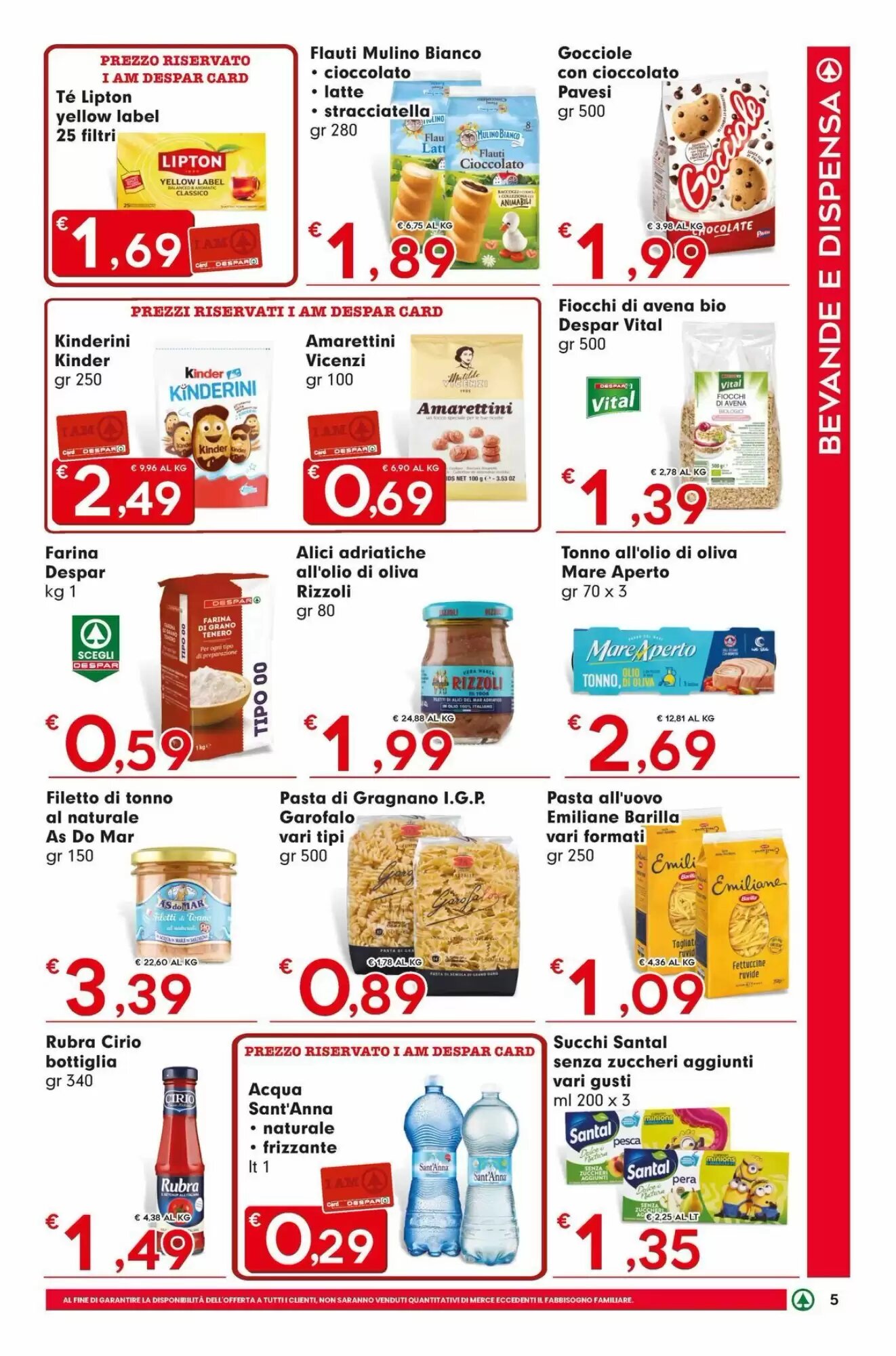 Volantino promozionale Despar  valide dal 08/10/2026 - Pagina 5.