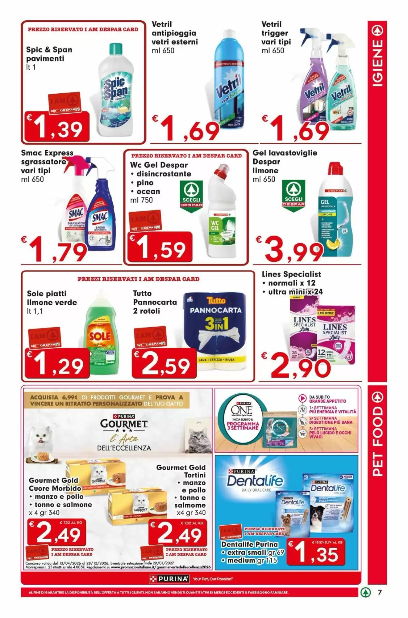Volantino promozionale Despar  valide dal 08/10/2026 - Pagina 7.