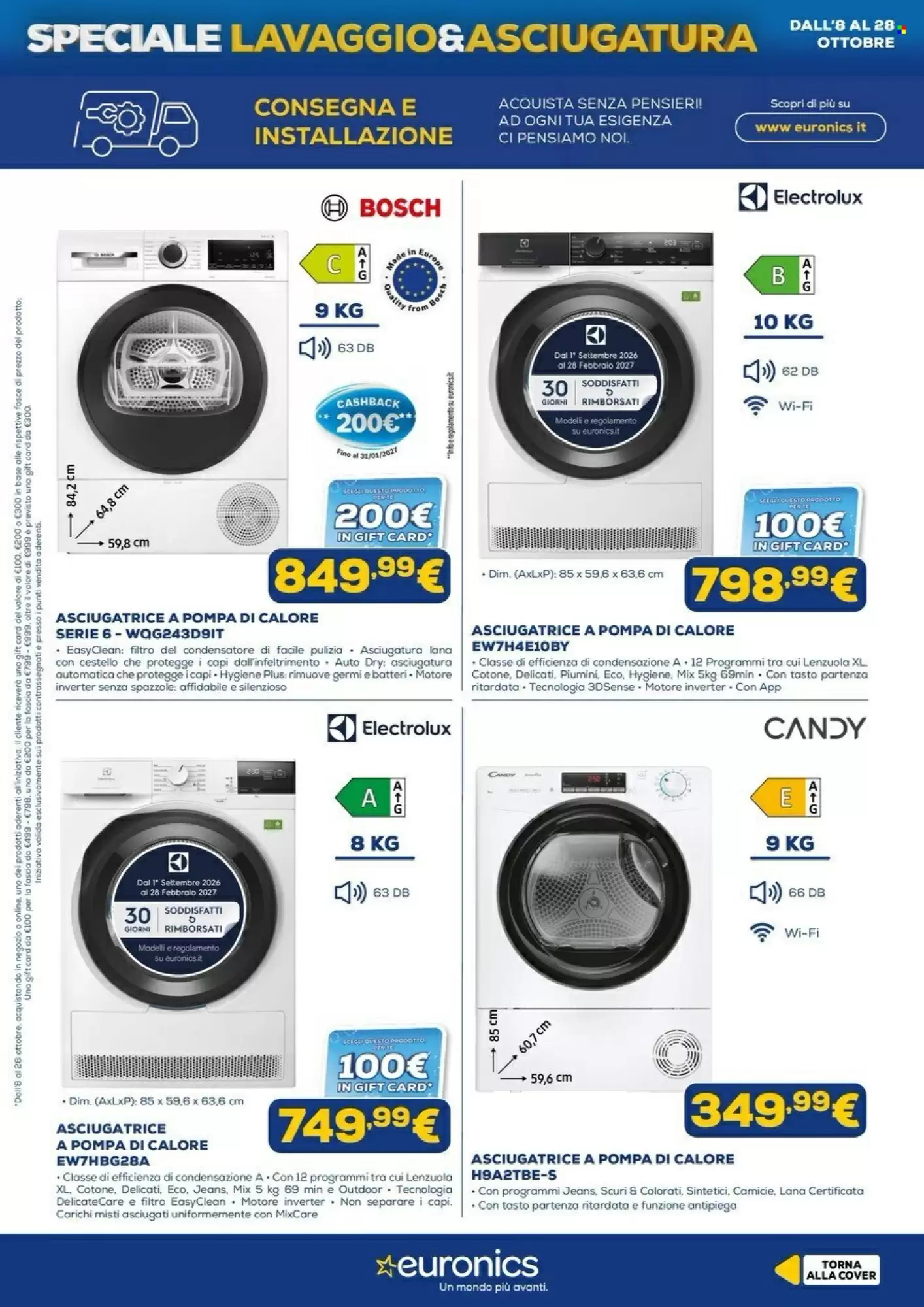 Volantino promozionale Euronics  valide dal 08/10/2026 - Pagina 10.