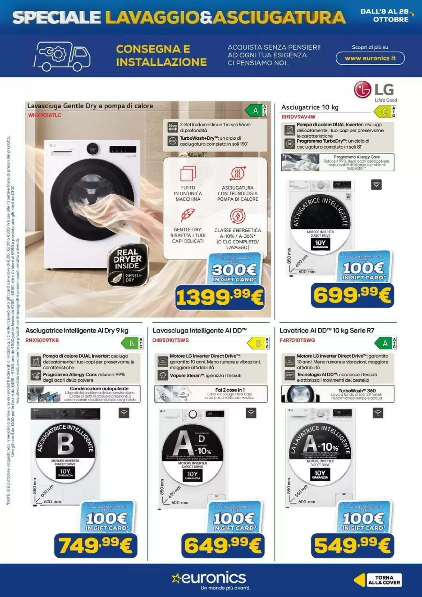 Volantino promozionale Euronics  valide dal 08/10/2026 - Pagina 4.