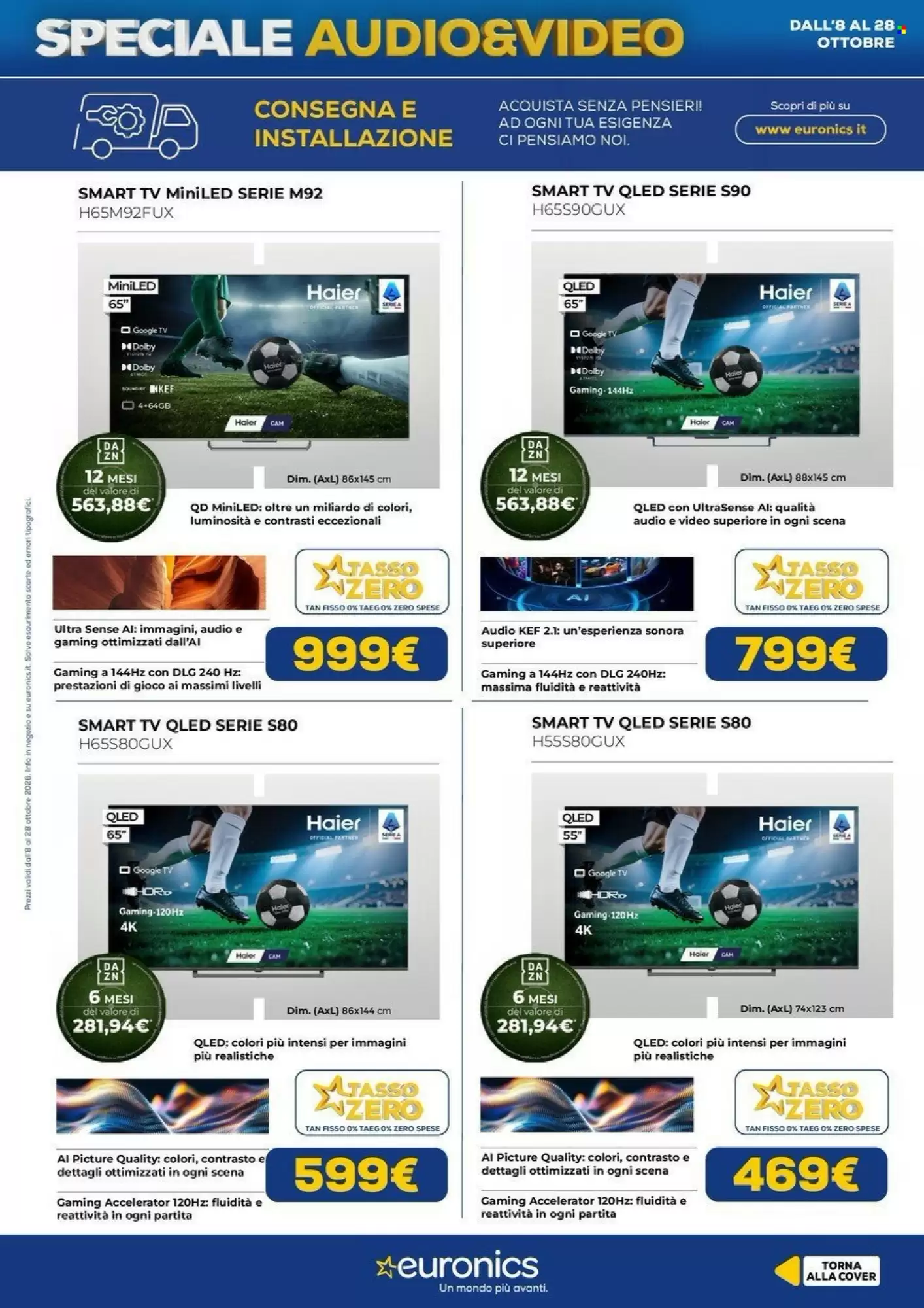 Volantino promozionale Euronics  valide dal 08/10/2026 - Pagina 10.