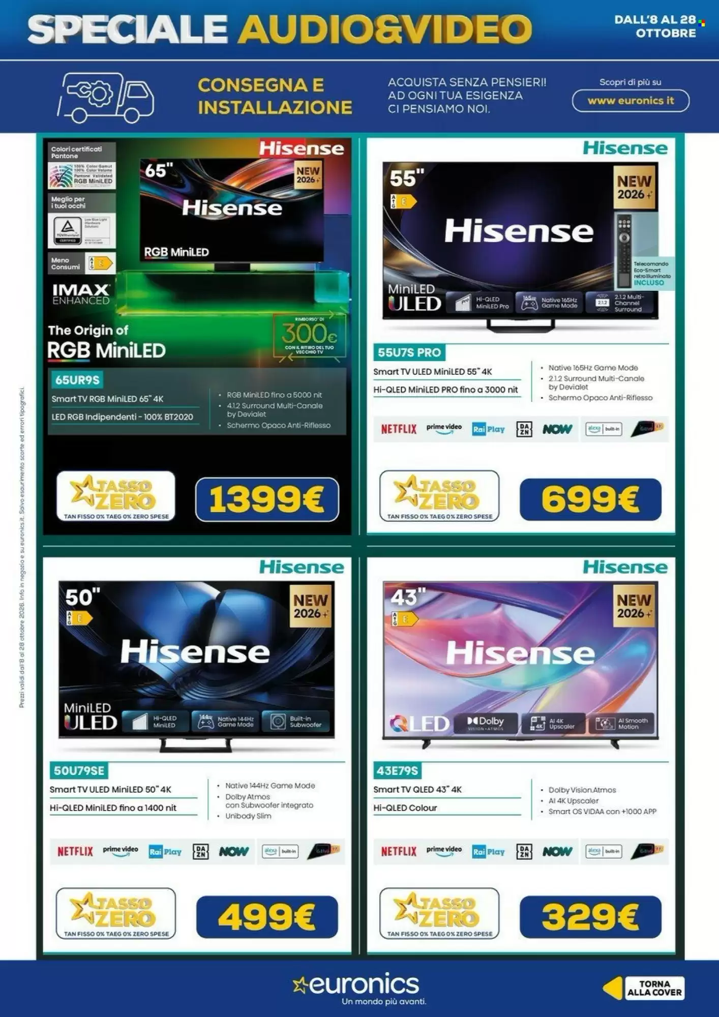 Volantino promozionale Euronics  valide dal 08/10/2026 - Pagina 12.
