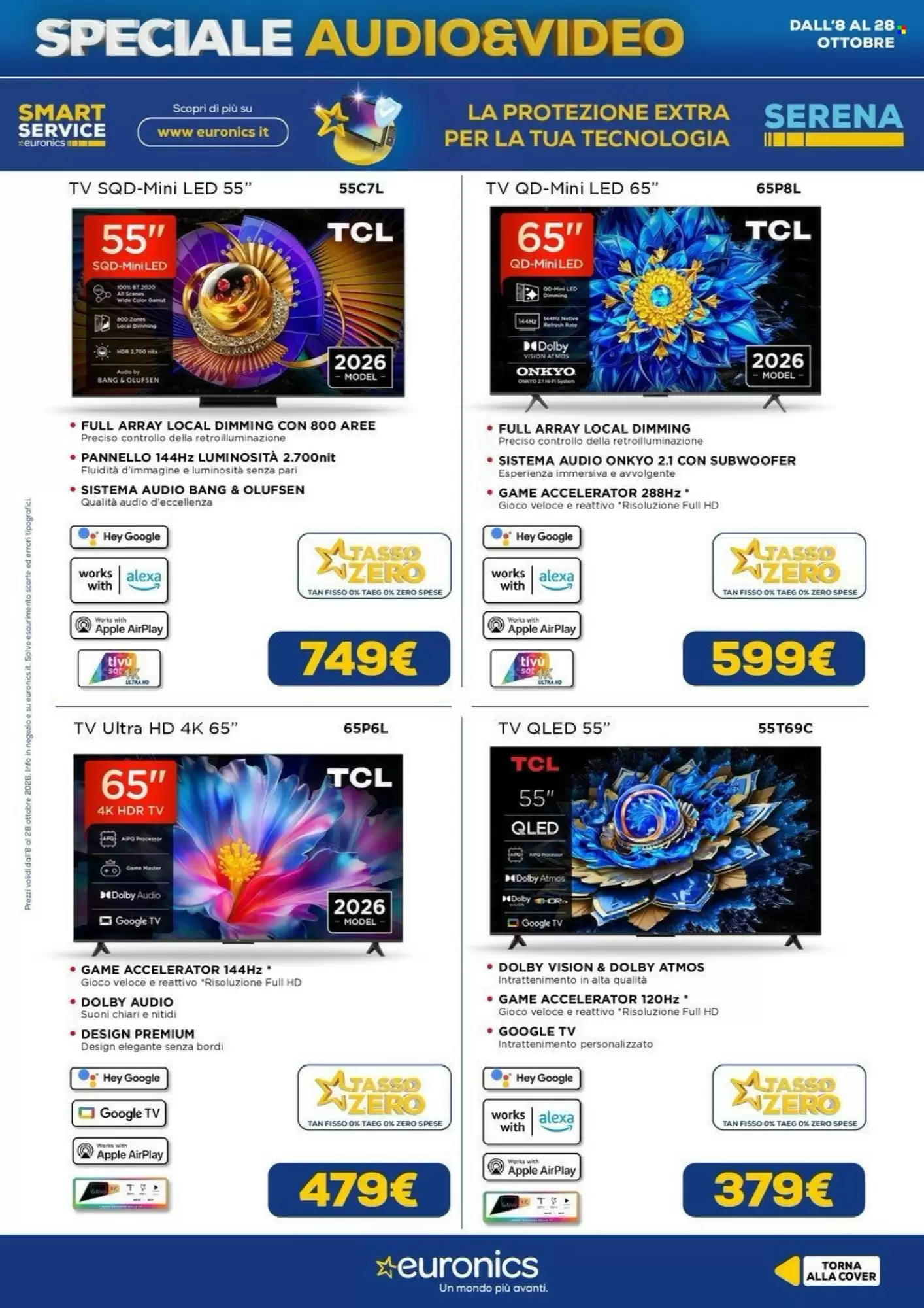 Volantino promozionale Euronics  valide dal 08/10/2026 - Pagina 13.