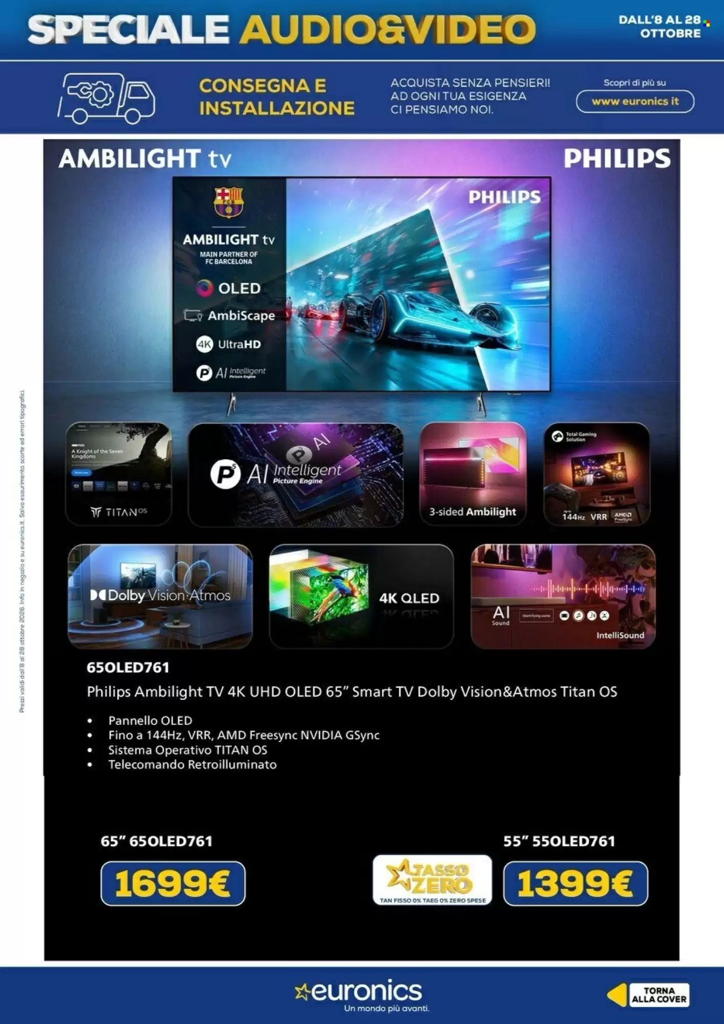 Volantino promozionale Euronics  valide dal 08/10/2026 - Pagina 15.