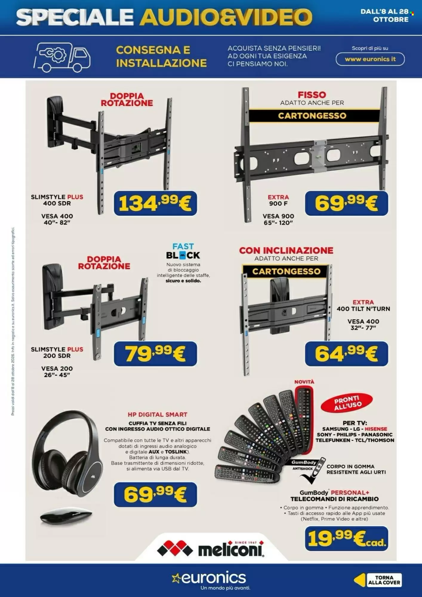 Volantino promozionale Euronics  valide dal 08/10/2026 - Pagina 17.