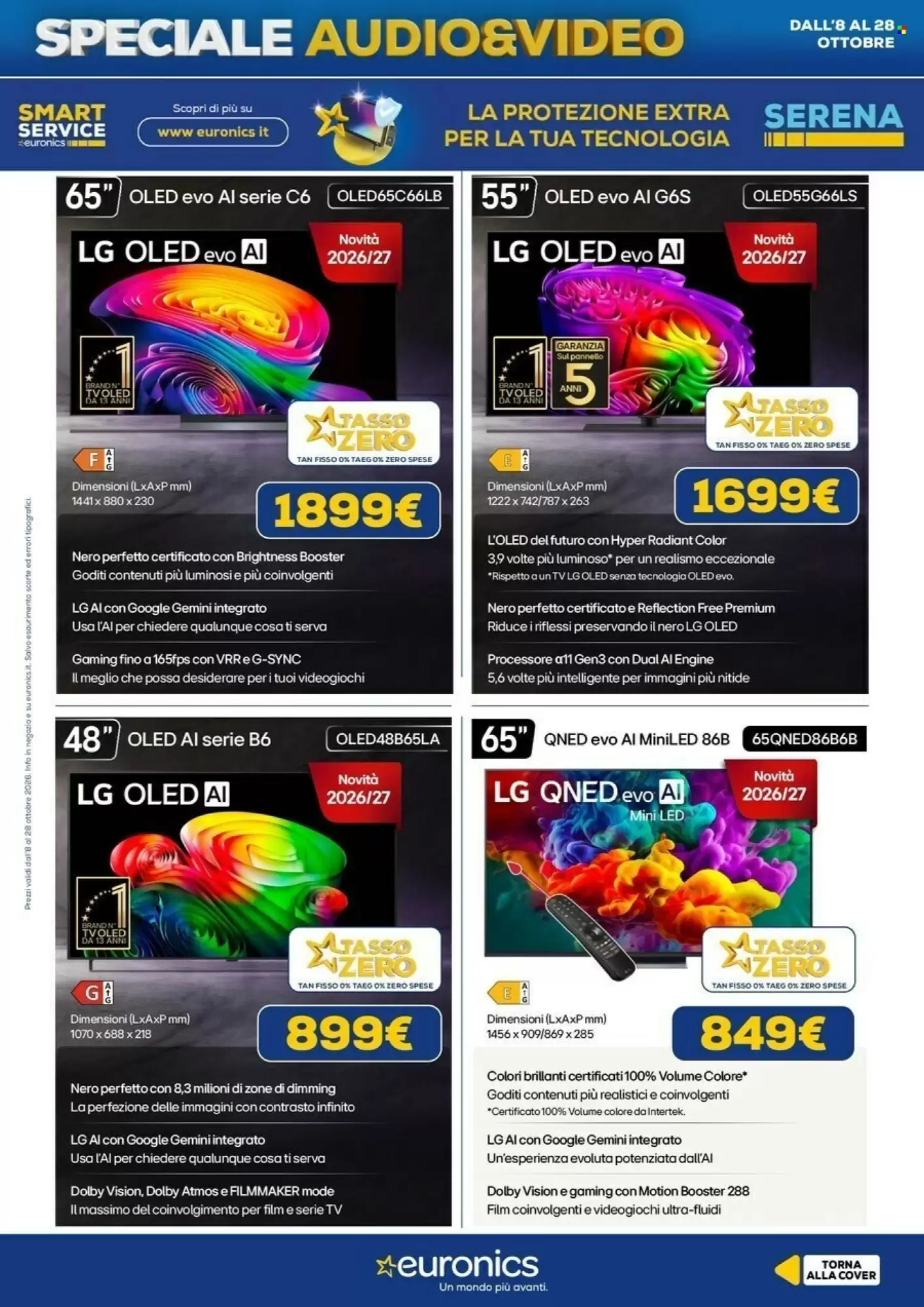 Volantino promozionale Euronics  valide dal 08/10/2026 - Pagina 5.