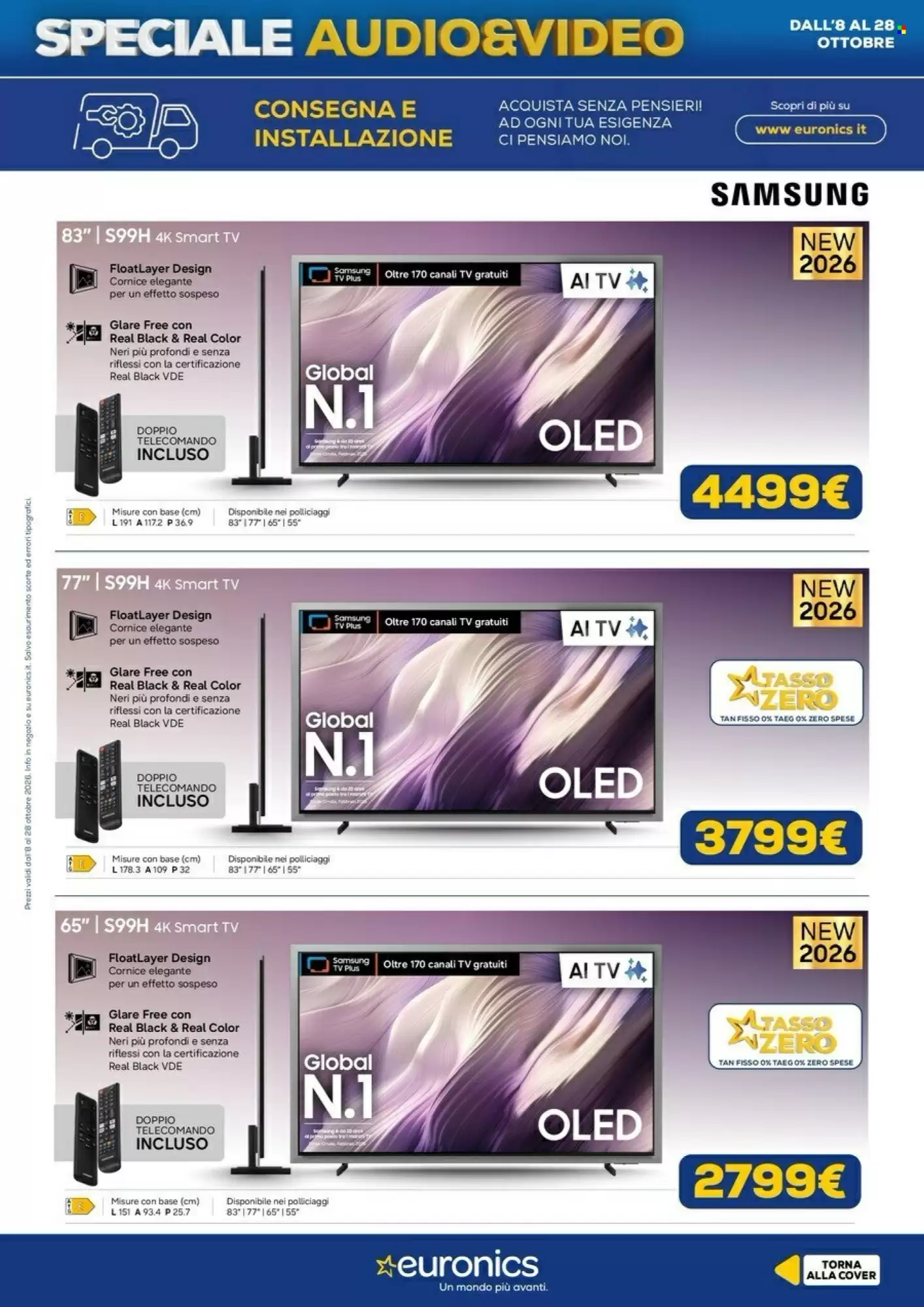 Volantino promozionale Euronics  valide dal 08/10/2026 - Pagina 6.