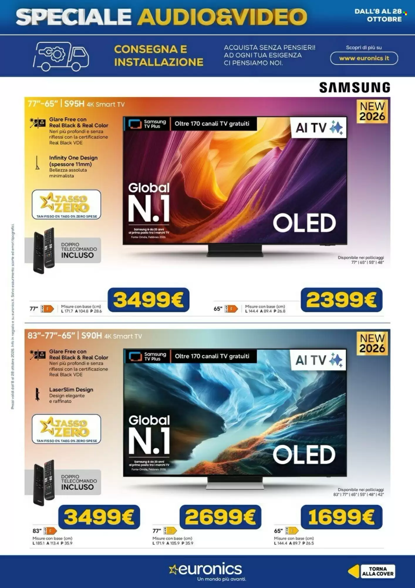Volantino promozionale Euronics  valide dal 08/10/2026 - Pagina 8.