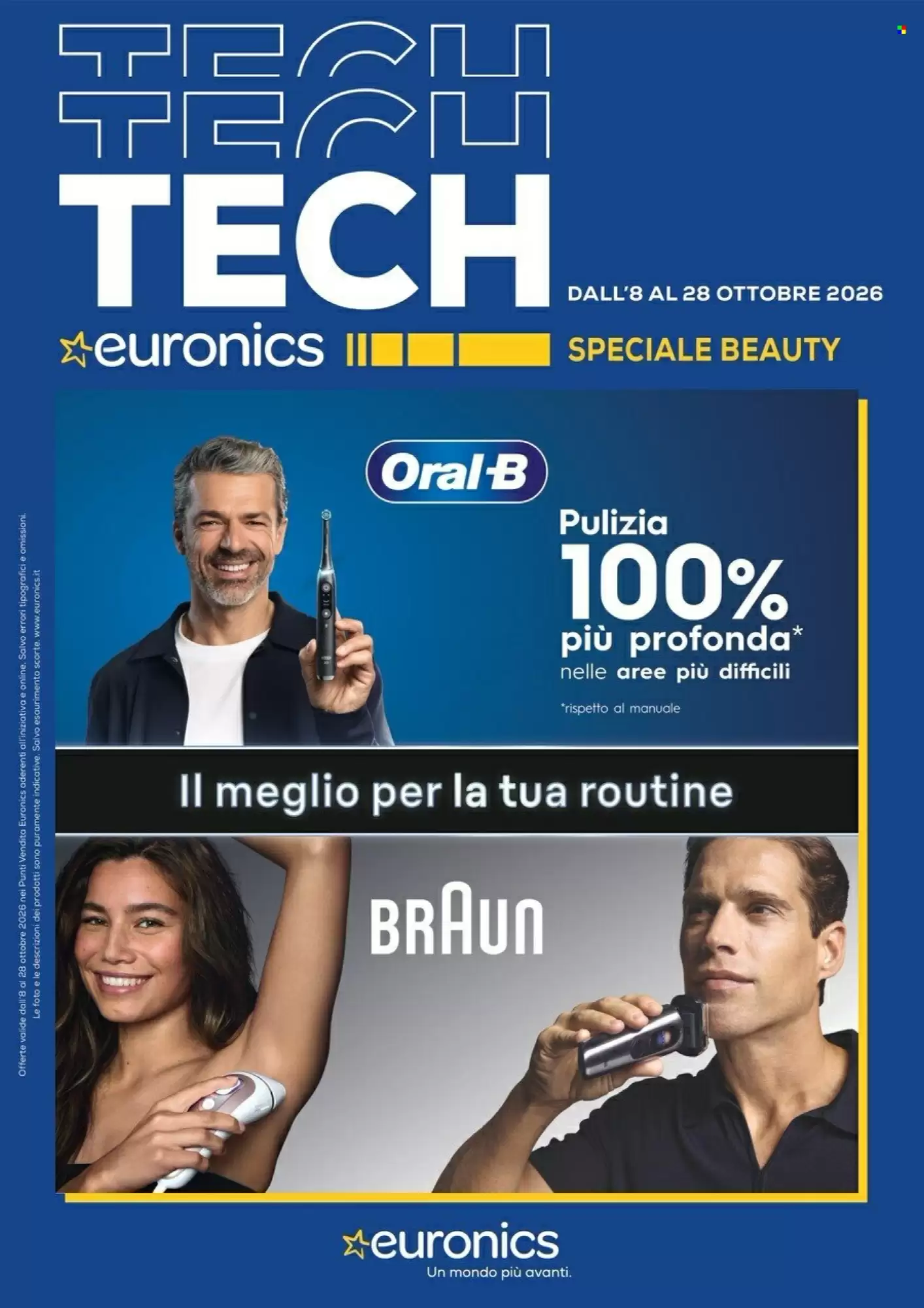 Volantino promozionale Euronics  valide dal 08/10/2026 - Pagina 1.