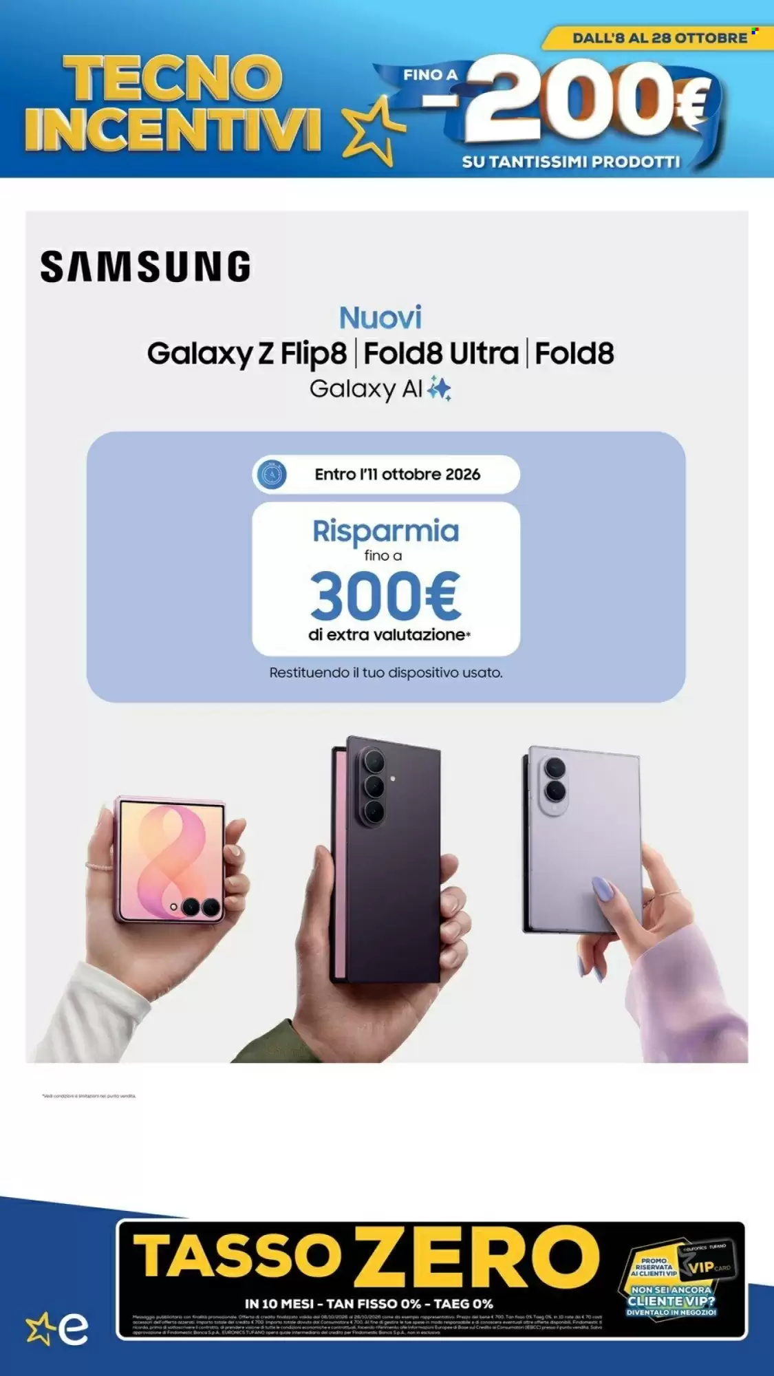 Volantino promozionale Euronics Tufano  valide dal 08/10/2026 - Pagina 10.