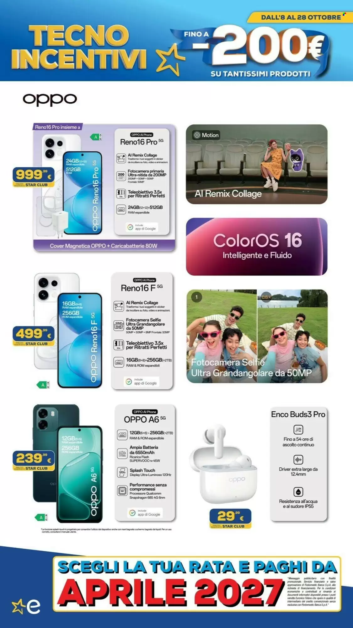 Volantino promozionale Euronics Tufano  valide dal 08/10/2026 - Pagina 12.