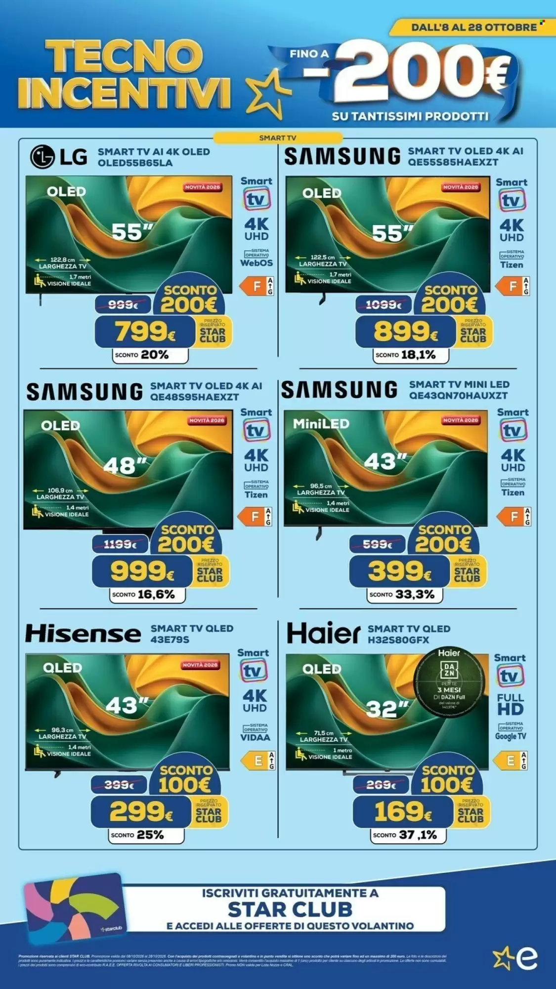 Volantino promozionale Euronics Tufano  valide dal 08/10/2026 - Pagina 15.
