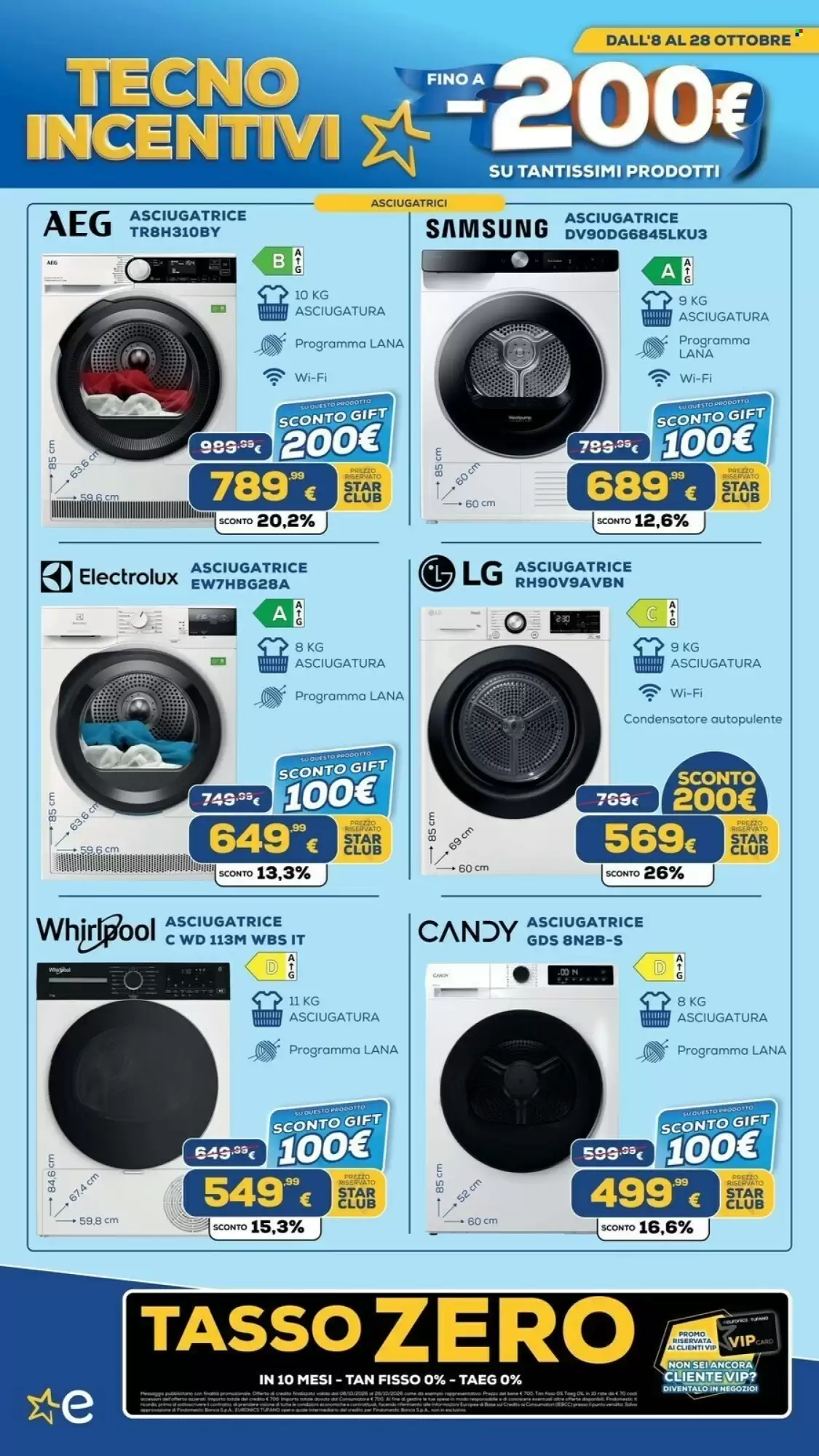 Volantino promozionale Euronics Tufano  valide dal 08/10/2026 - Pagina 18.