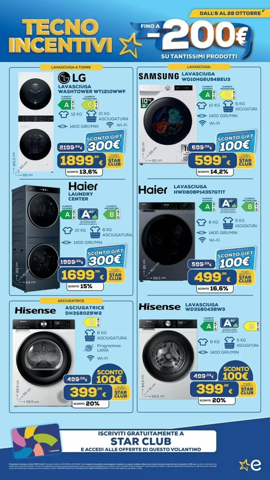 Volantino promozionale Euronics Tufano  valide dal 08/10/2026 - Pagina 19.