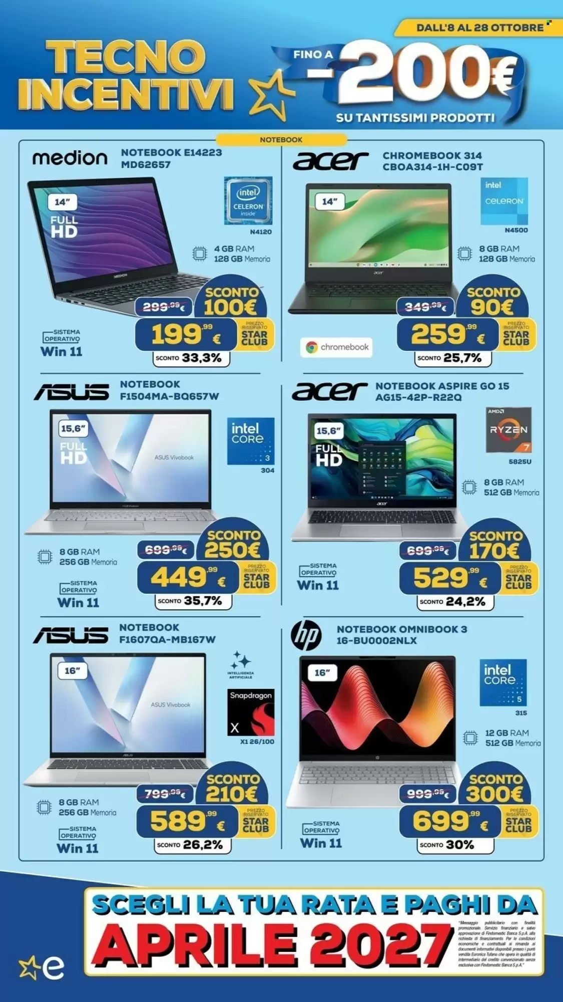 Volantino promozionale Euronics Tufano  valide dal 08/10/2026 - Pagina 2.