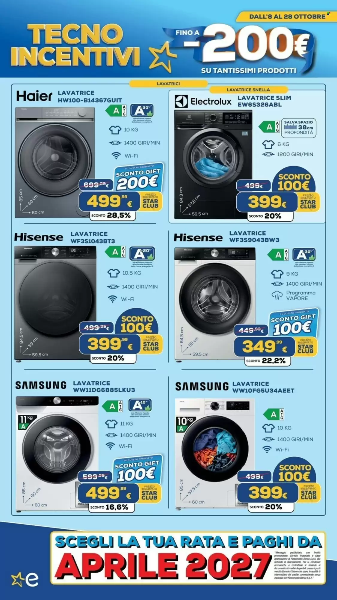 Volantino promozionale Euronics Tufano  valide dal 08/10/2026 - Pagina 20.