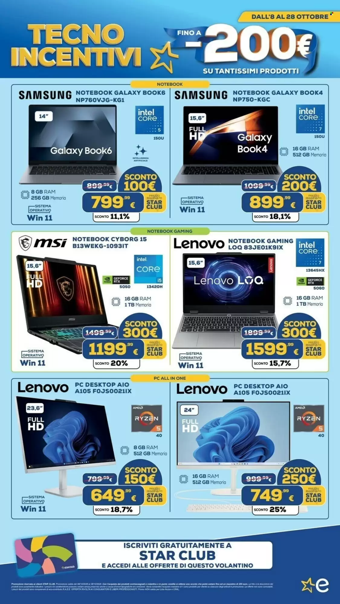 Volantino promozionale Euronics Tufano  valide dal 08/10/2026 - Pagina 3.
