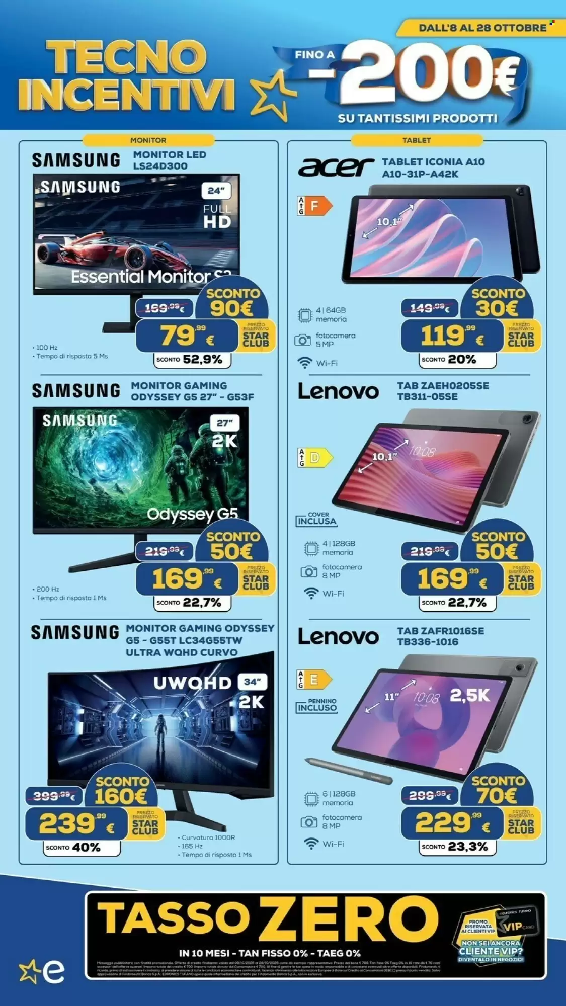 Volantino promozionale Euronics Tufano  valide dal 08/10/2026 - Pagina 4.