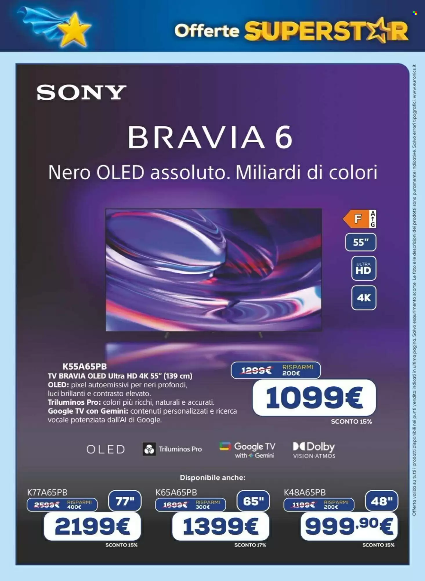 Volantino promozionale Euronics  valide dal 08/10/2026 - Pagina 15.