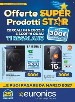 Volantino promozionale Euronics  valide dal 08/10/2026