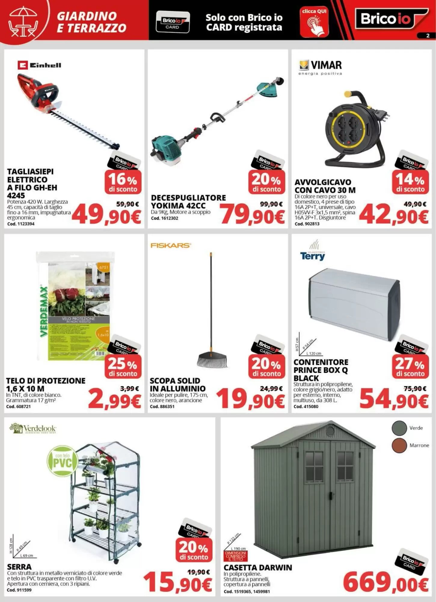 Volantino promozionale Brico Io  valide dal 08/10/2026 - Pagina 2.