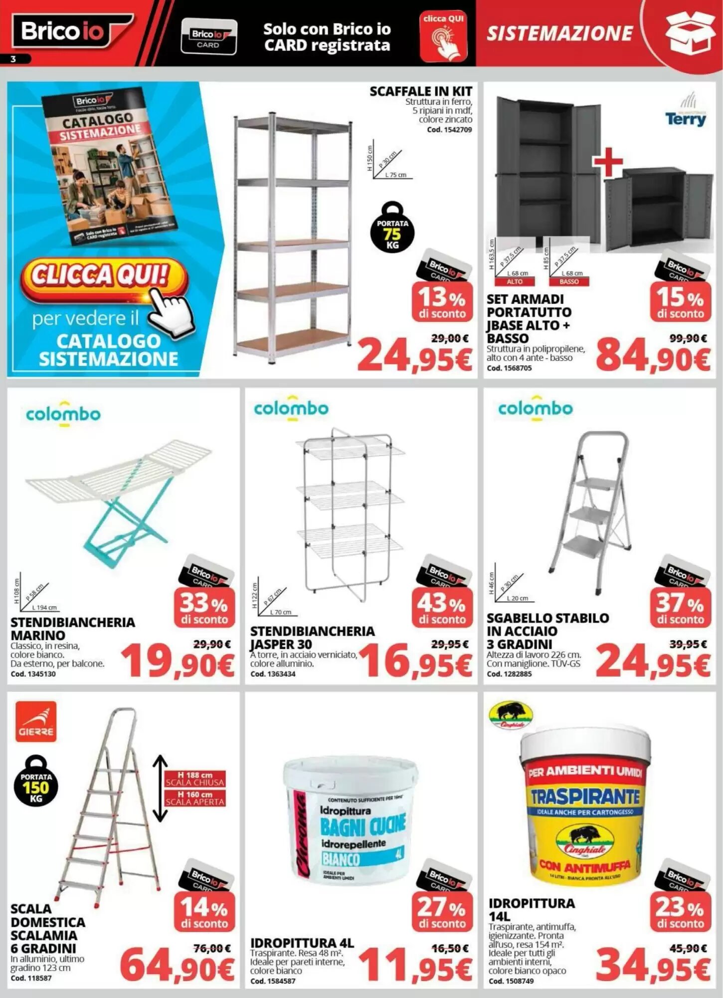 Volantino promozionale Brico Io  valide dal 08/10/2026 - Pagina 3.