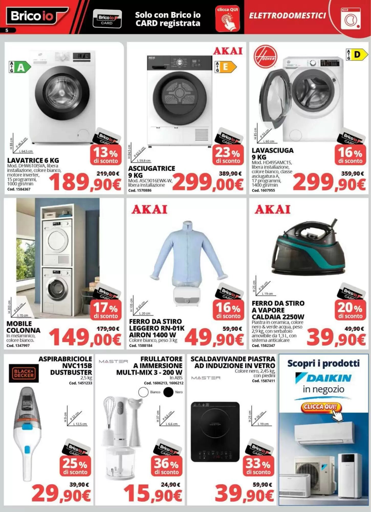 Volantino promozionale Brico Io  valide dal 08/10/2026 - Pagina 5.