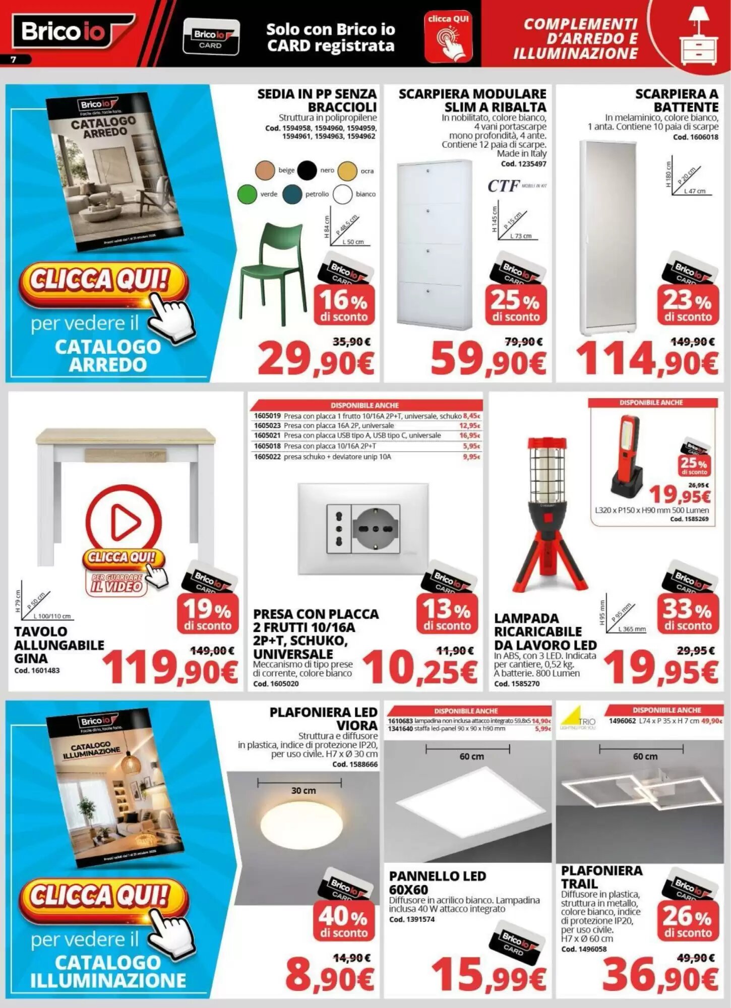 Volantino promozionale Brico Io  valide dal 08/10/2026 - Pagina 7.
