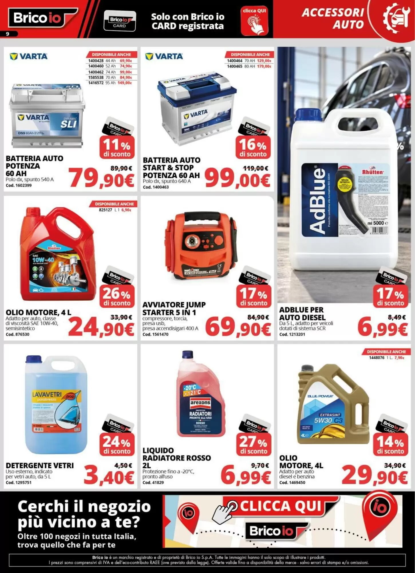 Volantino promozionale Brico Io  valide dal 08/10/2026 - Pagina 9.