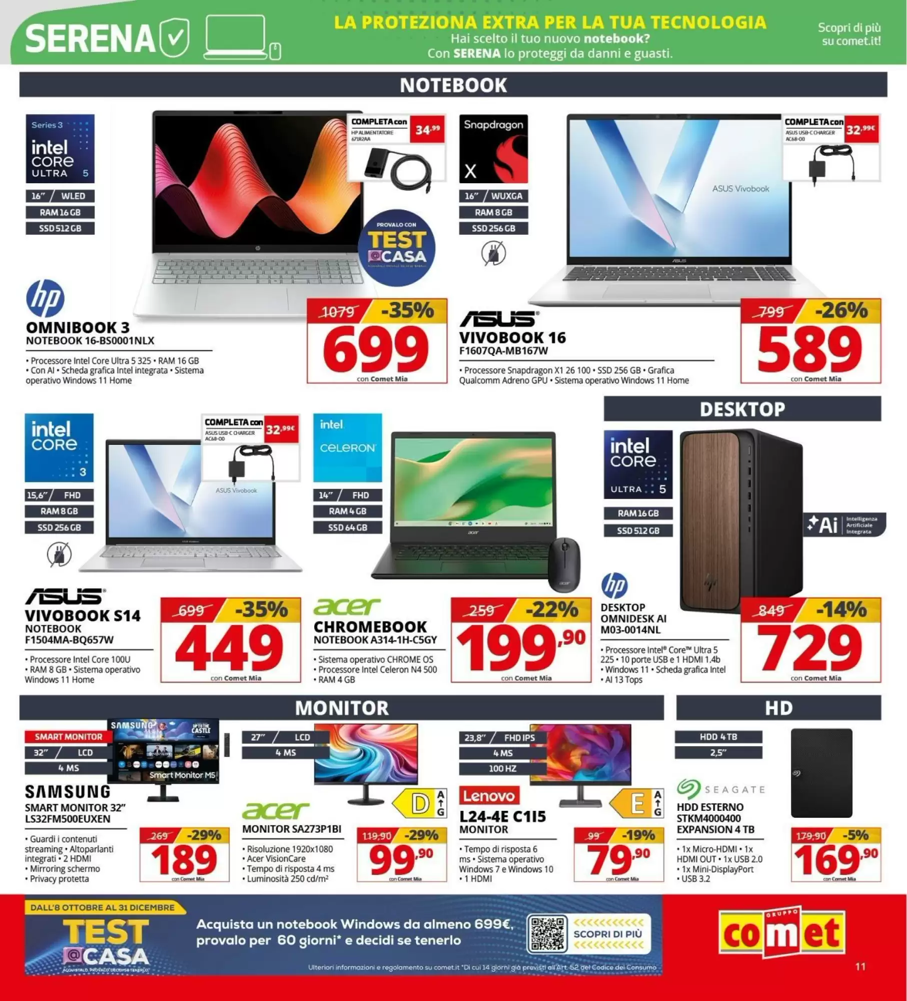 Volantino promozionale Comet  valide dal 08/10/2026 - Pagina 11.