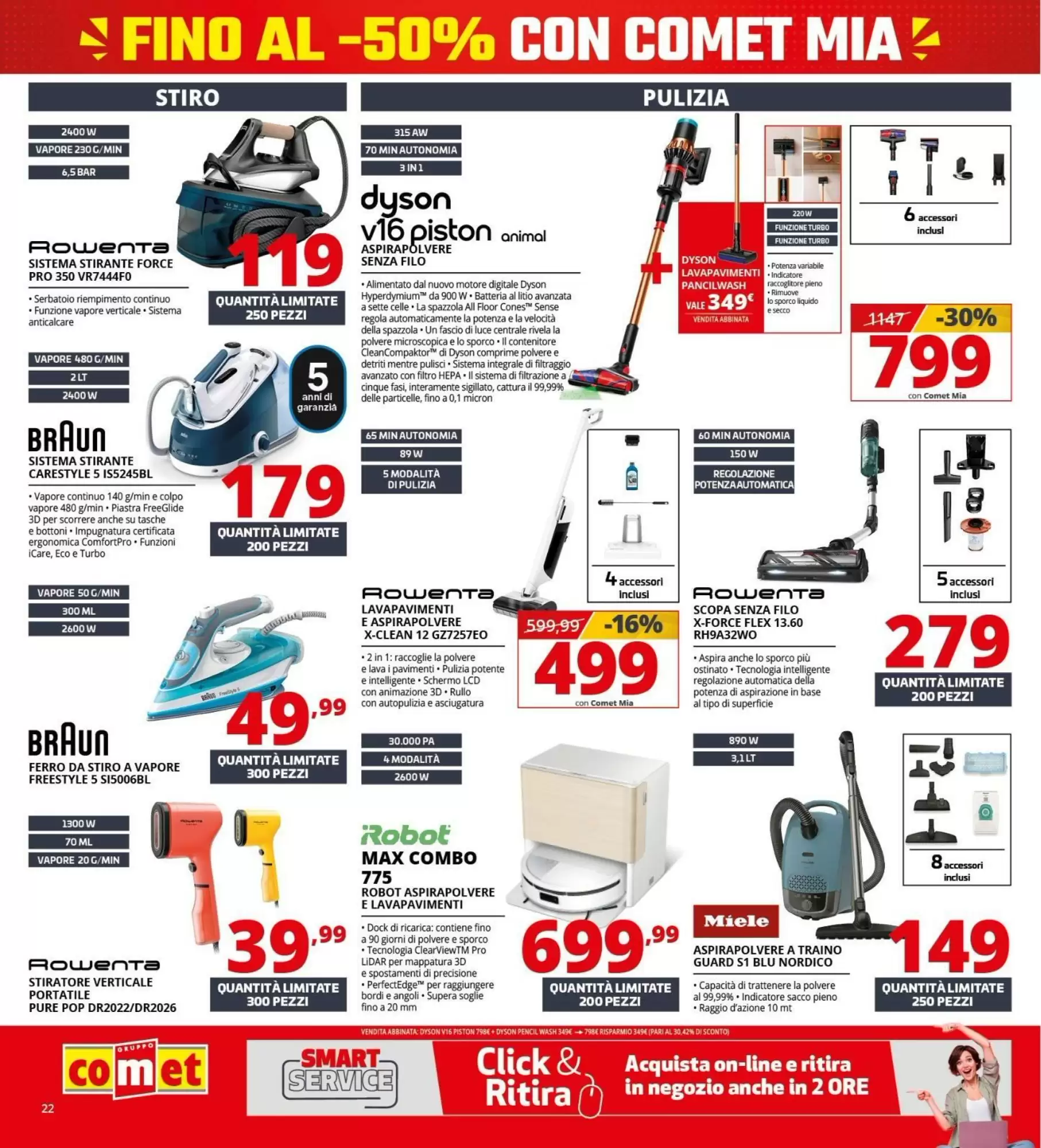 Volantino promozionale Comet  valide dal 08/10/2026 - Pagina 22.