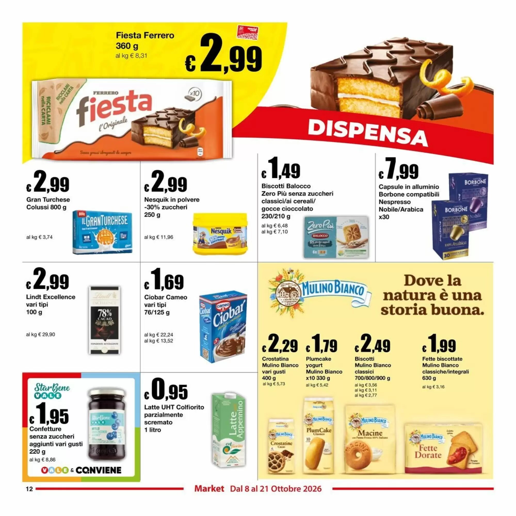 Volantino promozionale Sì con te  valide dal 08/10/2026 - Pagina 12.