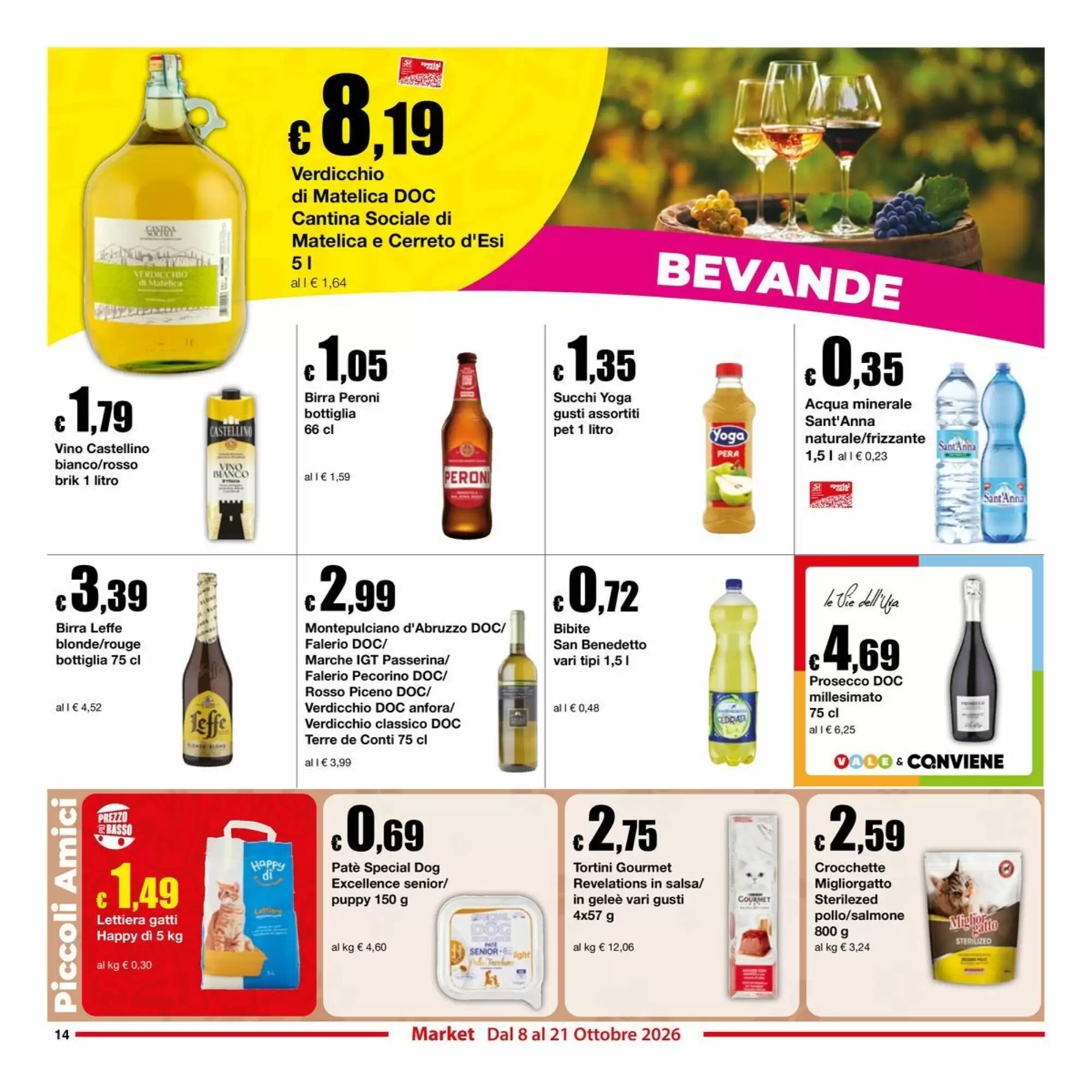 Volantino promozionale Sì con te  valide dal 08/10/2026 - Pagina 14.