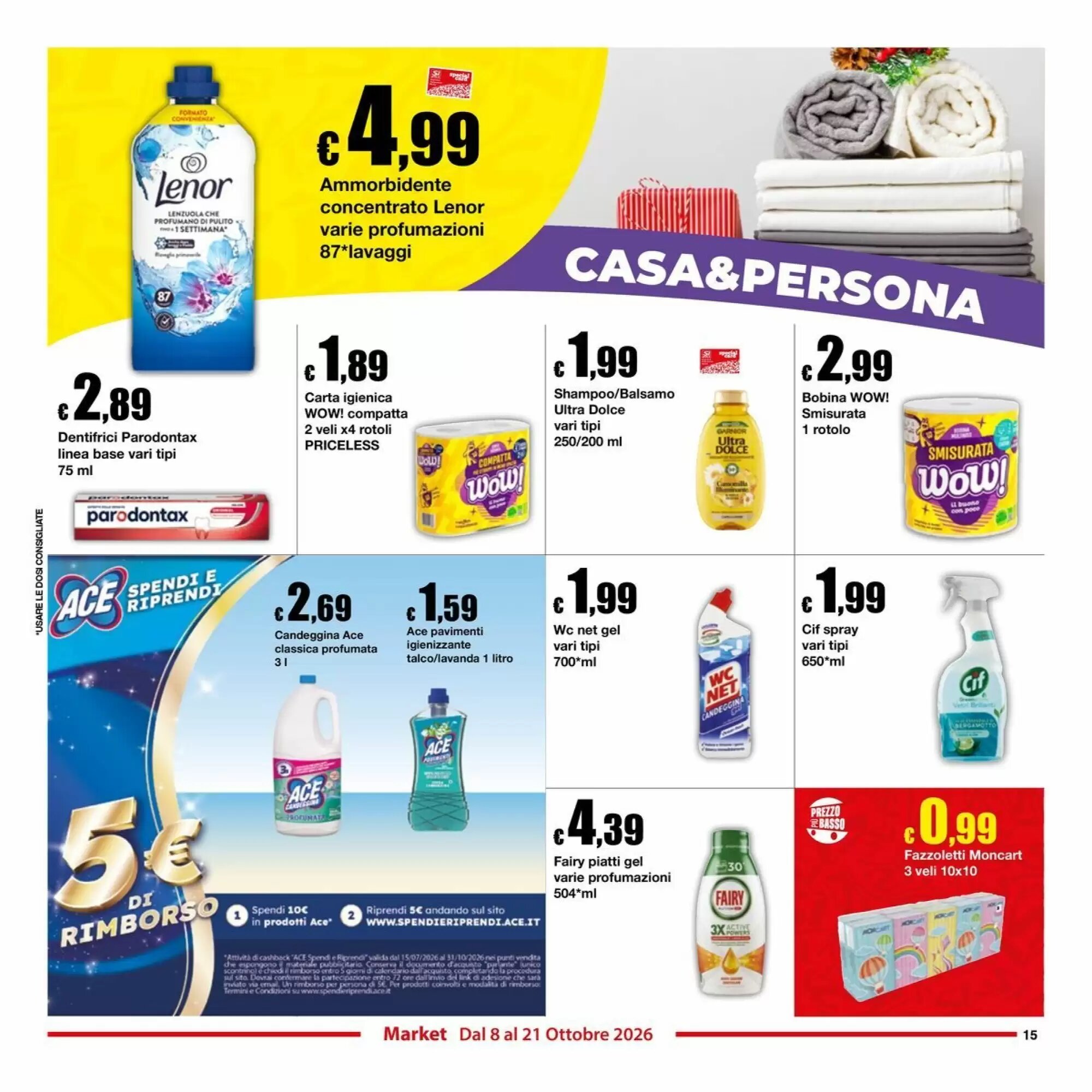 Volantino promozionale Sì con te  valide dal 08/10/2026 - Pagina 15.