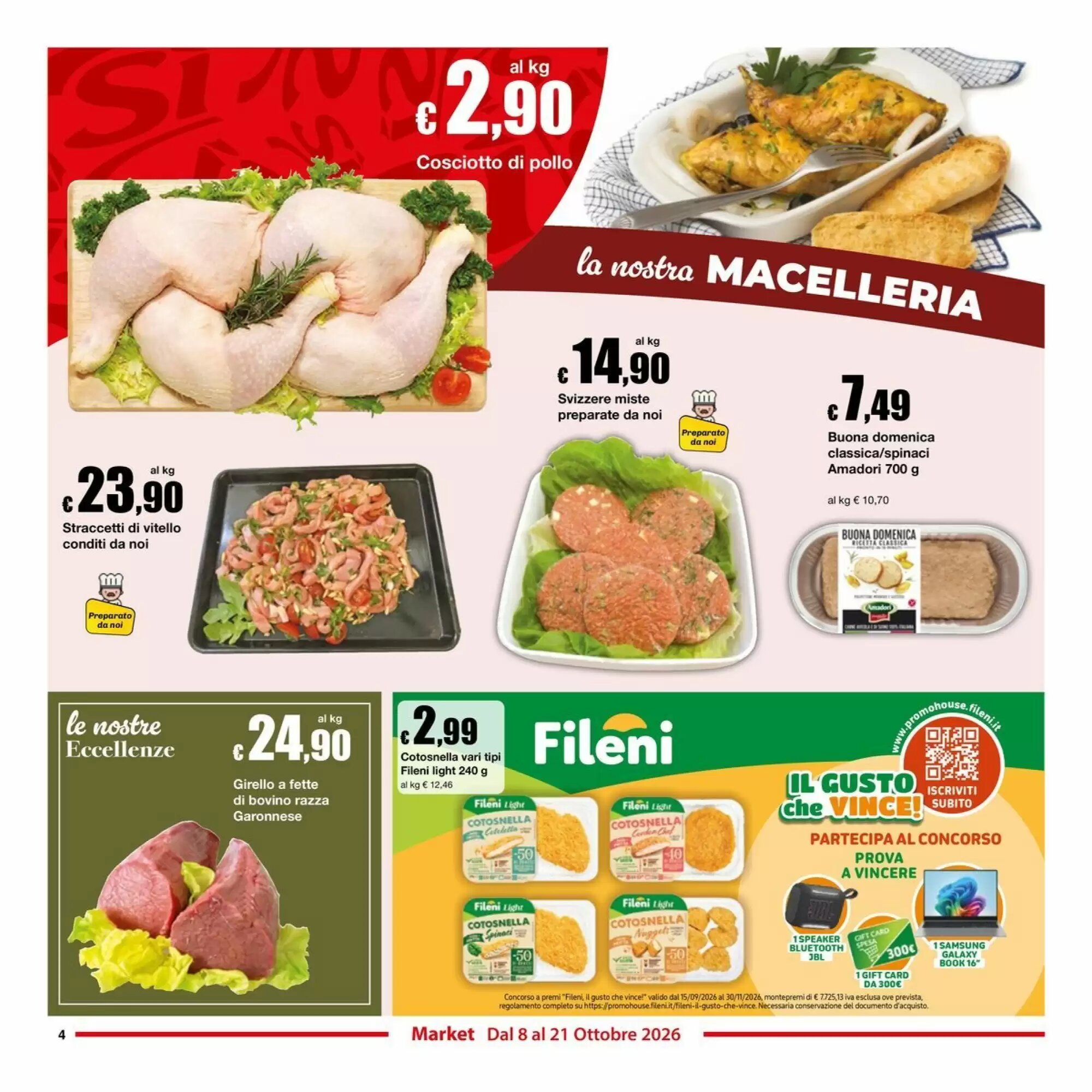 Volantino promozionale Sì con te  valide dal 08/10/2026 - Pagina 4.