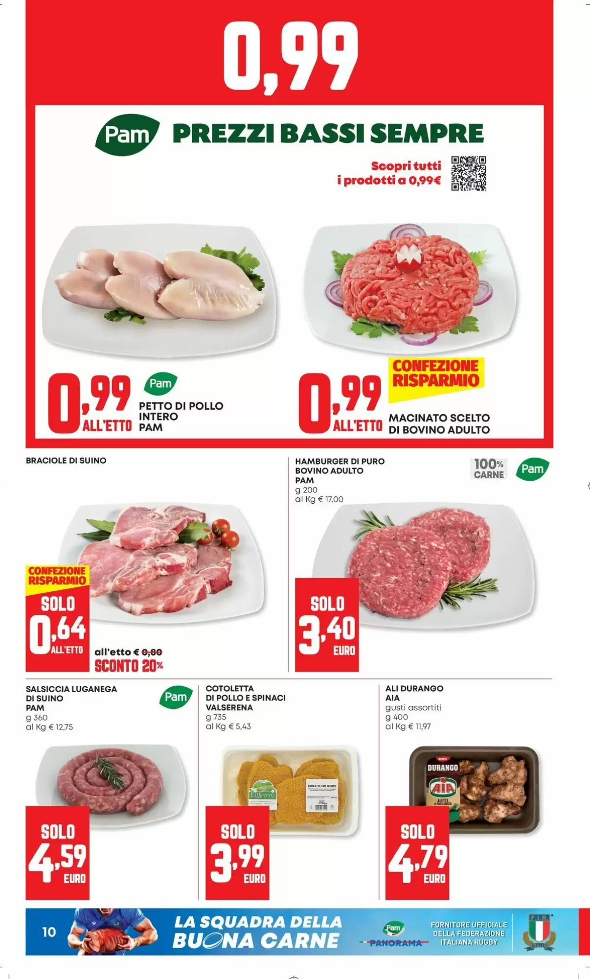 Volantino promozionale Pam  valide dal 08/10/2026 - Pagina 10.