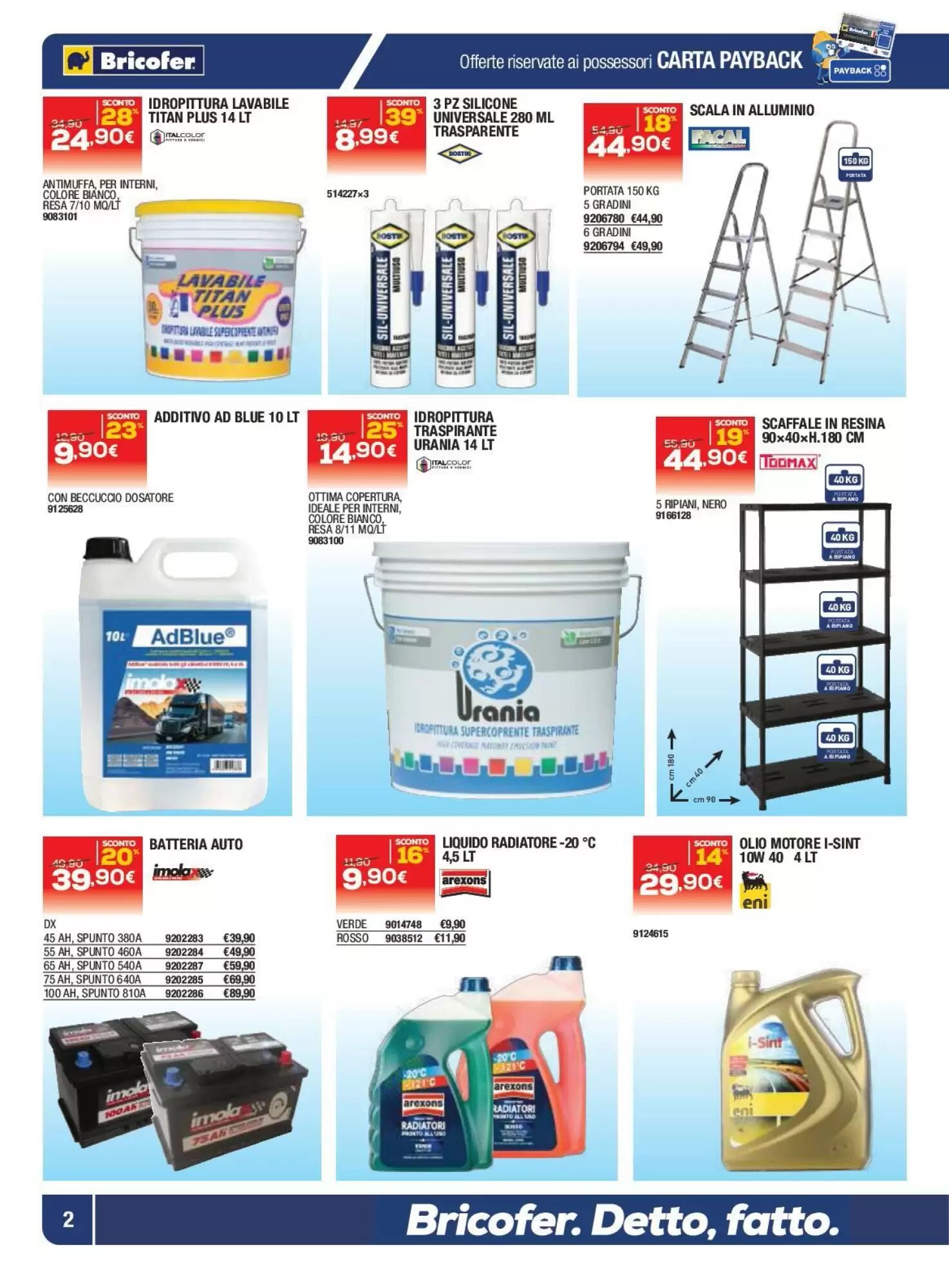 Volantino promozionale Bricofer  valide dal 08/10/2026 - Pagina 2.