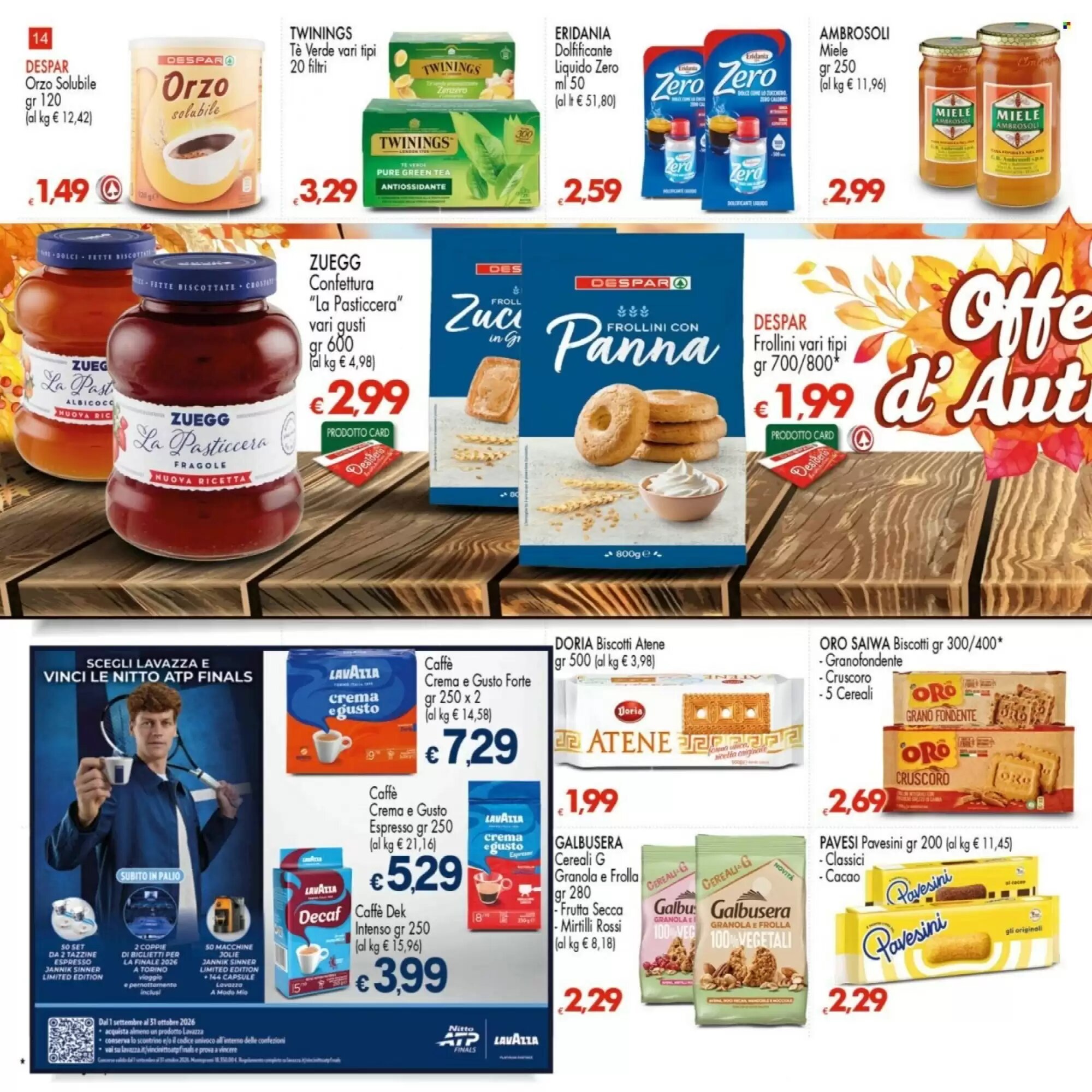 Volantino promozionale Despar  valide dal 08/10/2026 - Pagina 14.