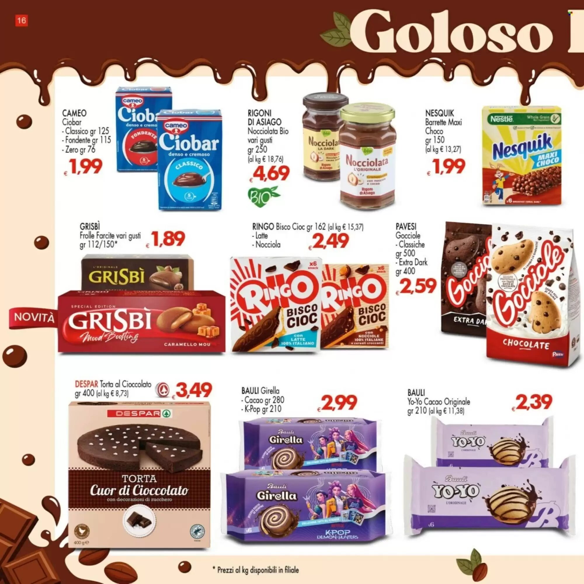 Volantino promozionale Despar  valide dal 08/10/2026 - Pagina 16.