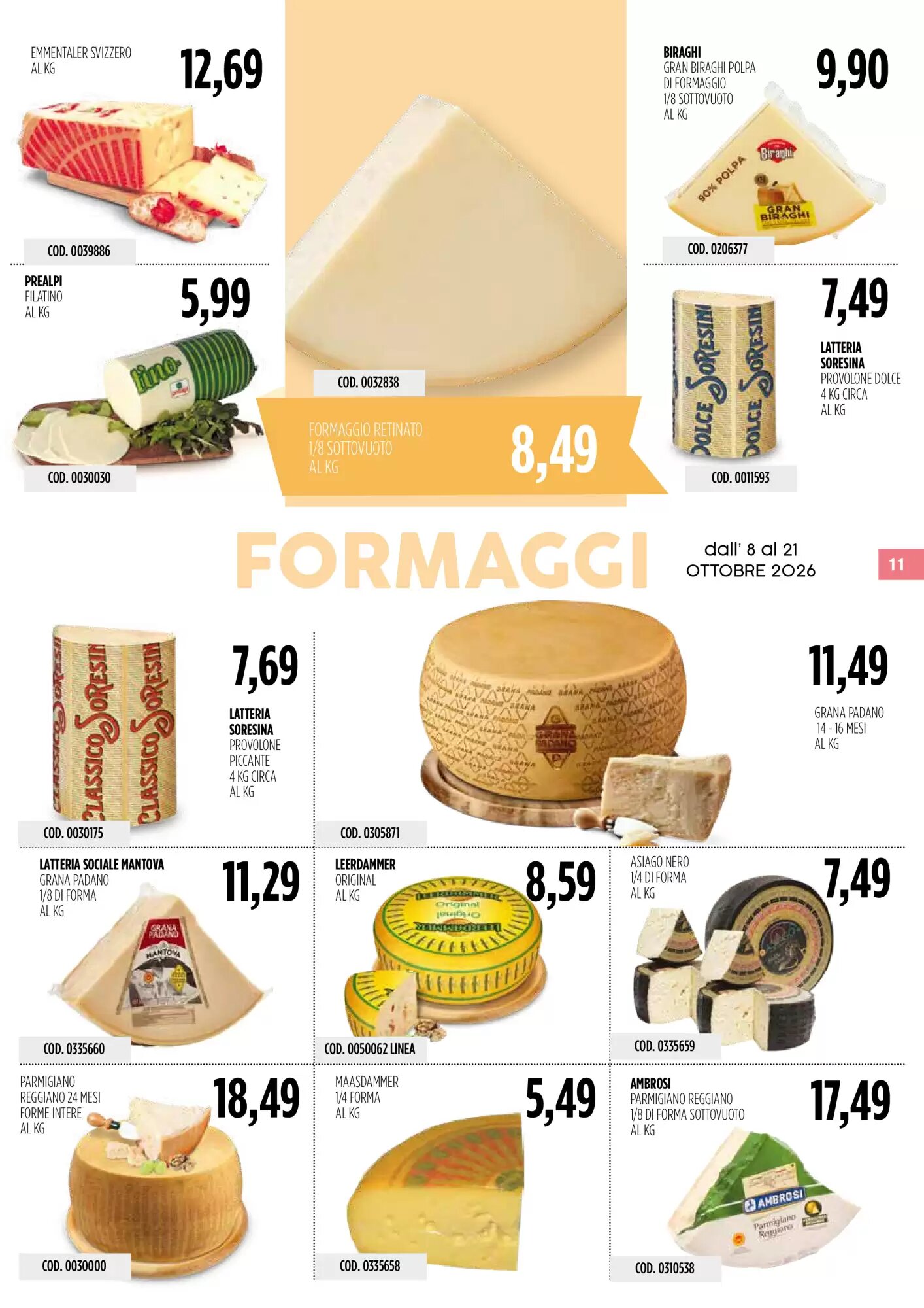 Volantino promozionale Carico Cash & Carry  valide dal 08/10/2026 - Pagina 11.