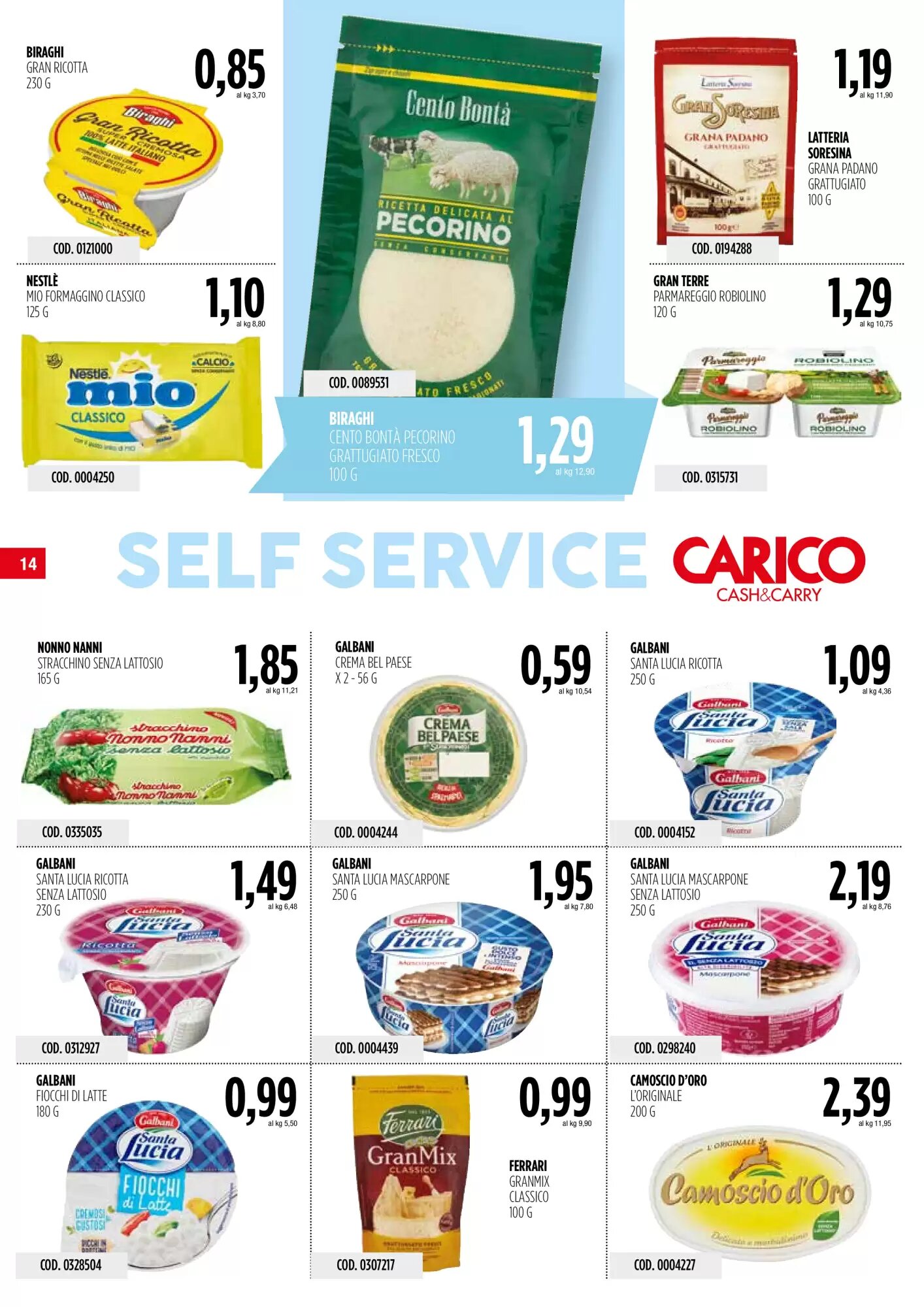 Volantino promozionale Carico Cash & Carry  valide dal 08/10/2026 - Pagina 14.