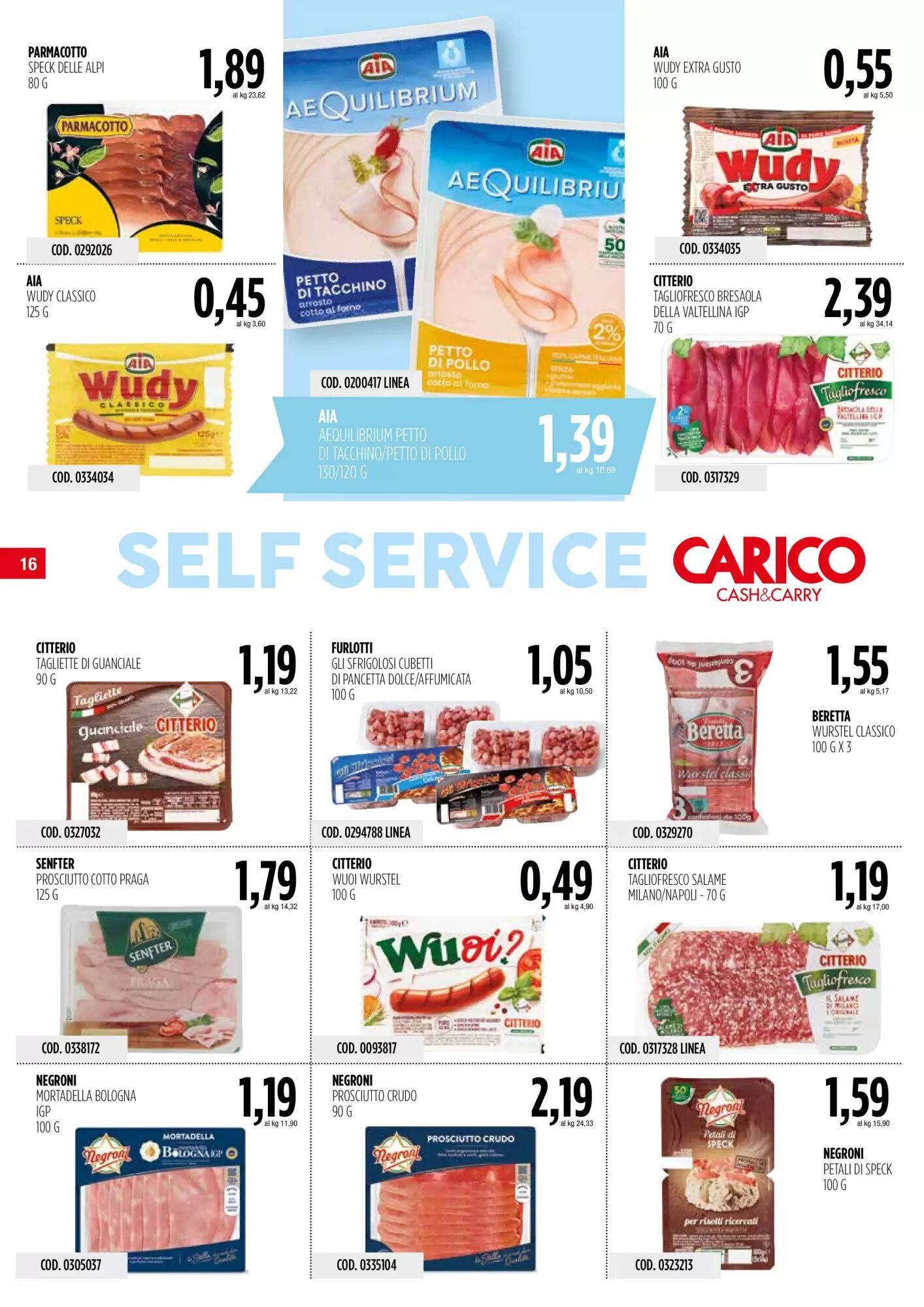 Volantino promozionale Carico Cash & Carry  valide dal 08/10/2026 - Pagina 16.