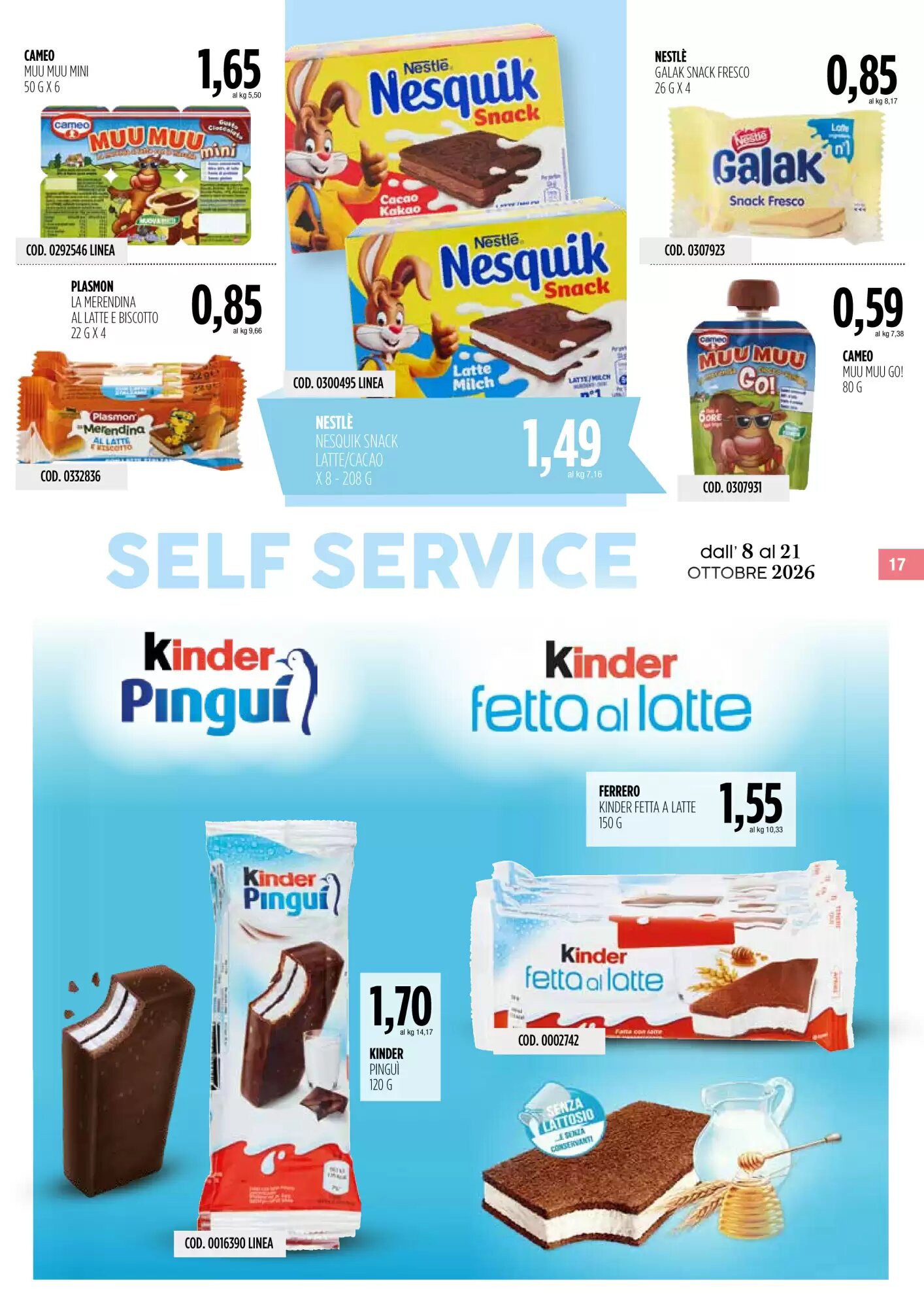 Volantino promozionale Carico Cash & Carry  valide dal 08/10/2026 - Pagina 17.