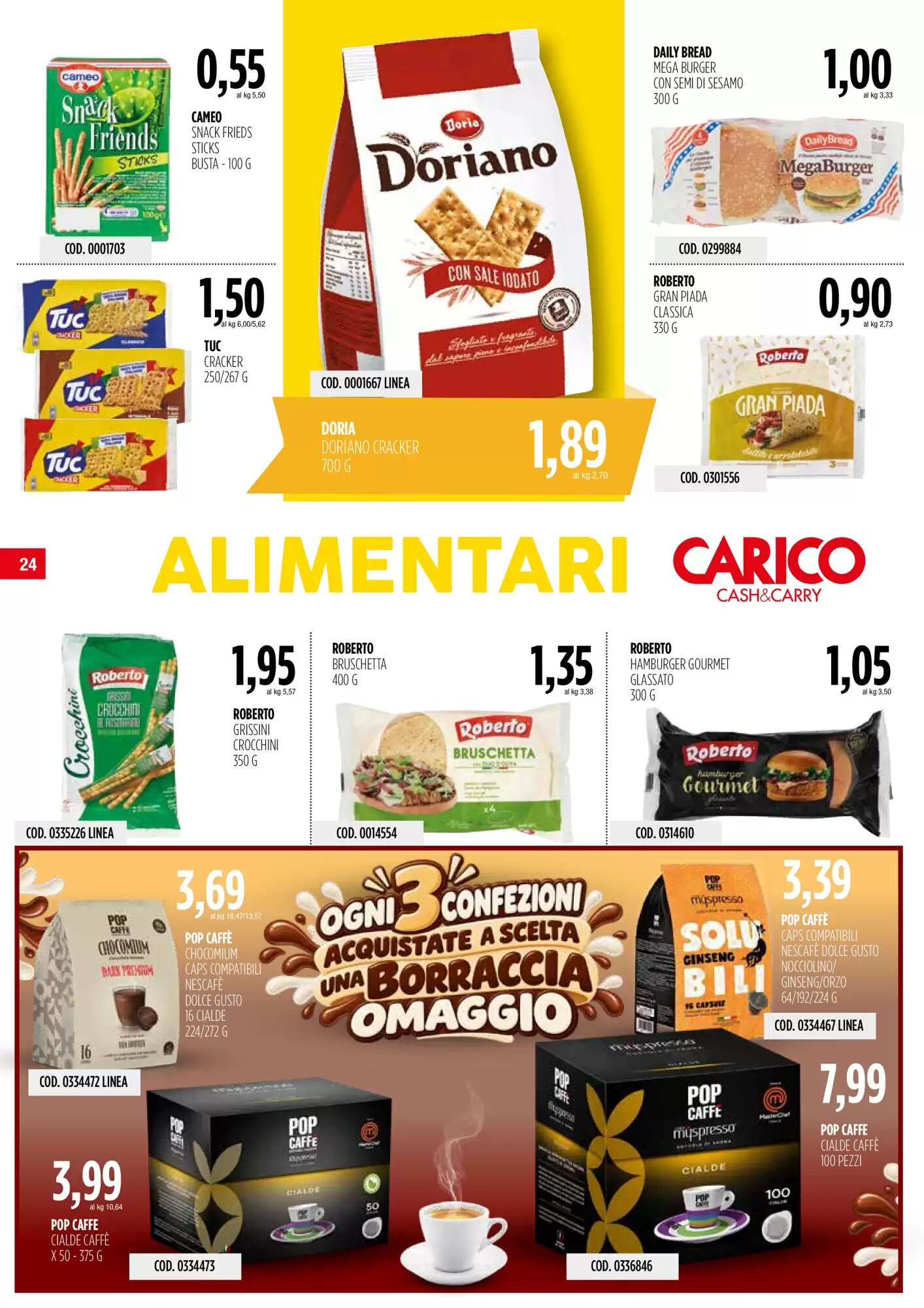 Volantino promozionale Carico Cash & Carry  valide dal 08/10/2026 - Pagina 24.