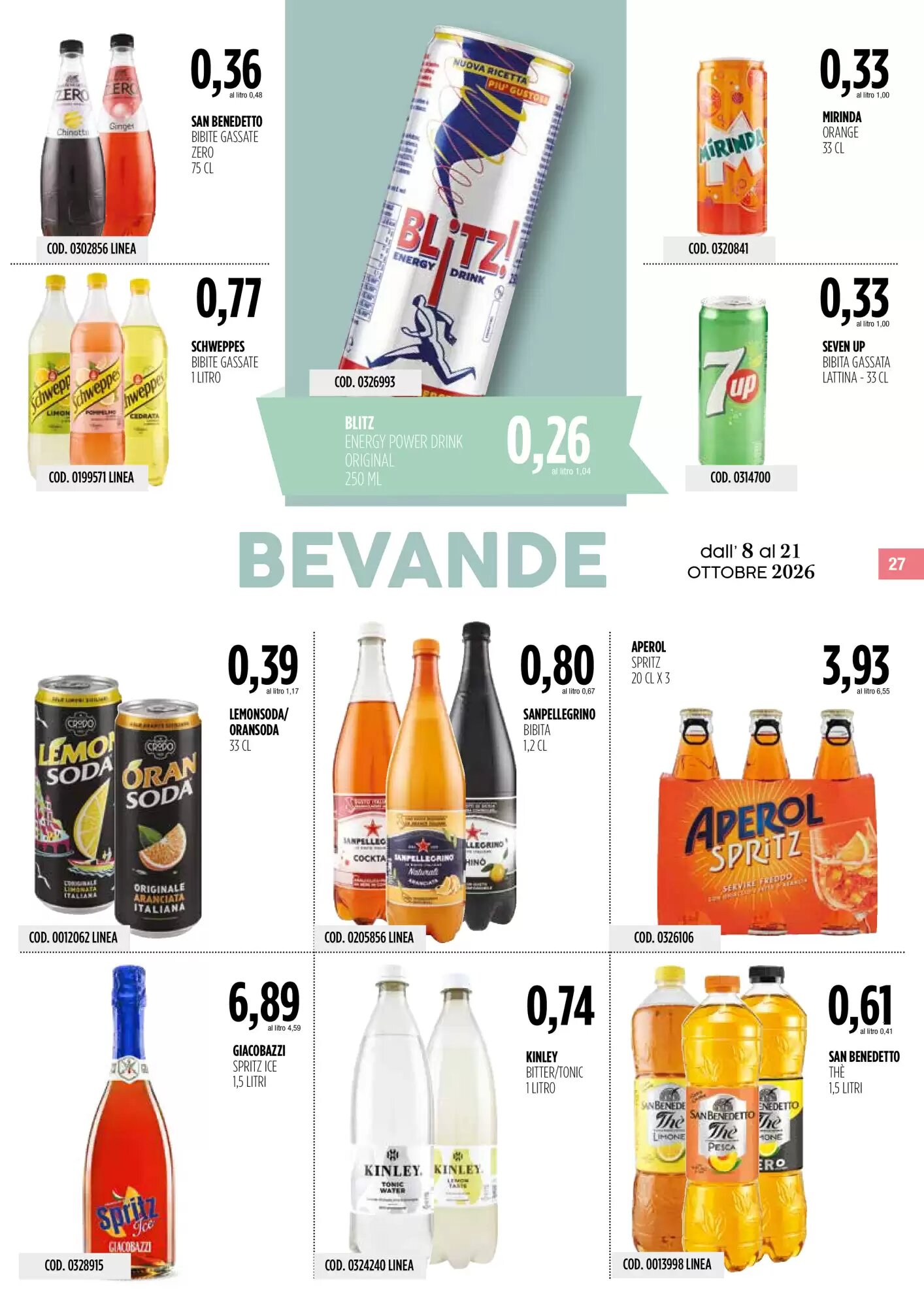 Volantino promozionale Carico Cash & Carry  valide dal 08/10/2026 - Pagina 27.