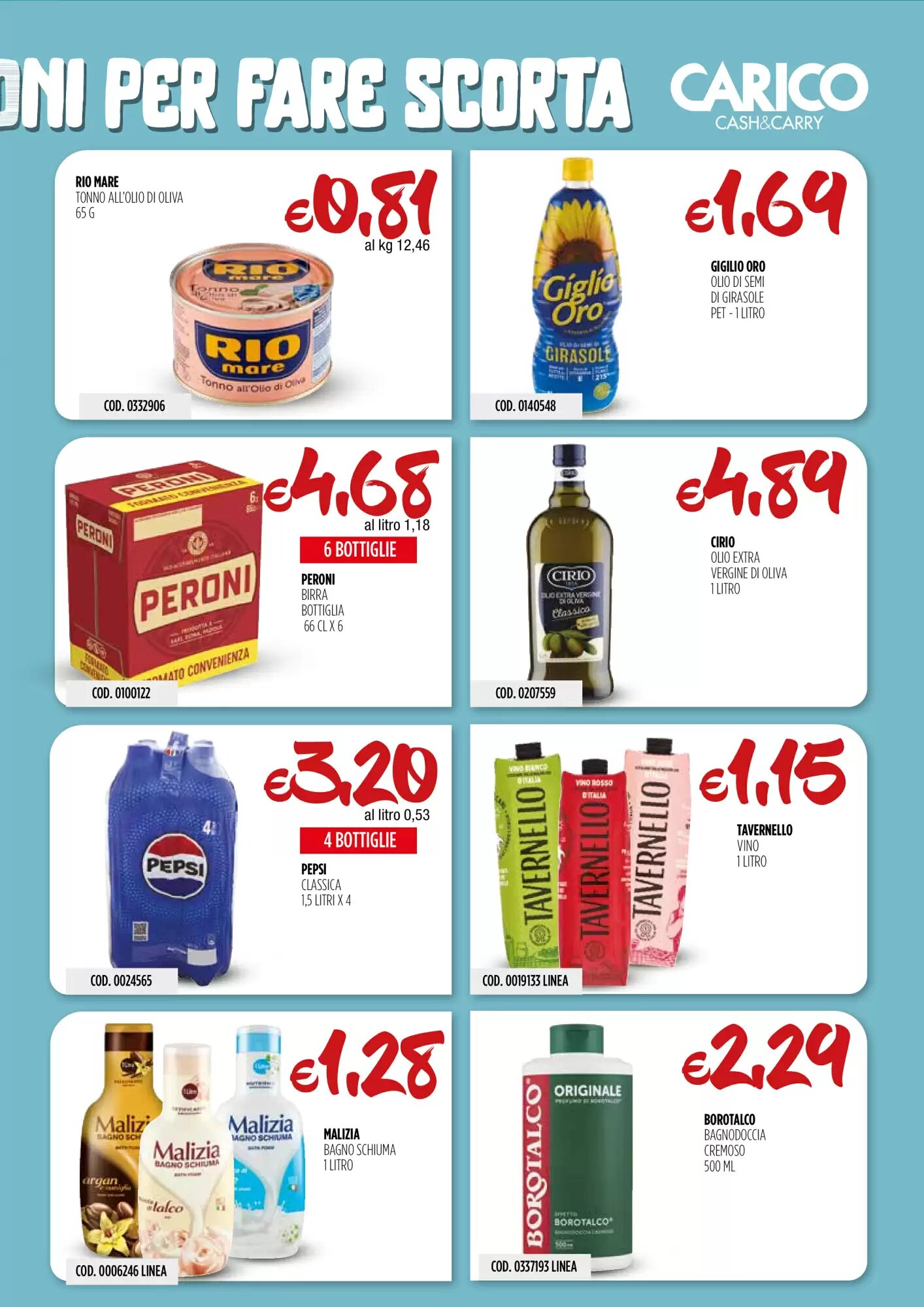 Volantino promozionale Carico Cash & Carry  valide dal 08/10/2026 - Pagina 3.