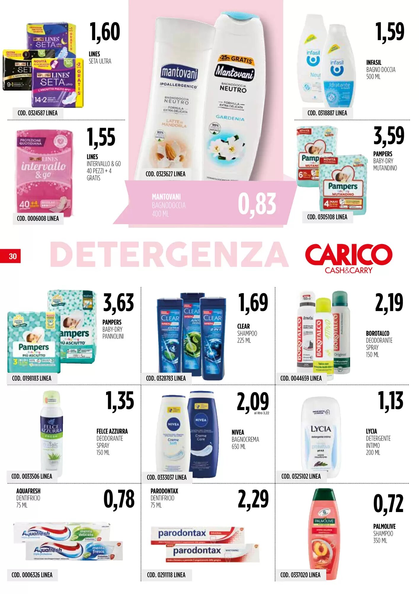 Volantino promozionale Carico Cash & Carry  valide dal 08/10/2026 - Pagina 30.