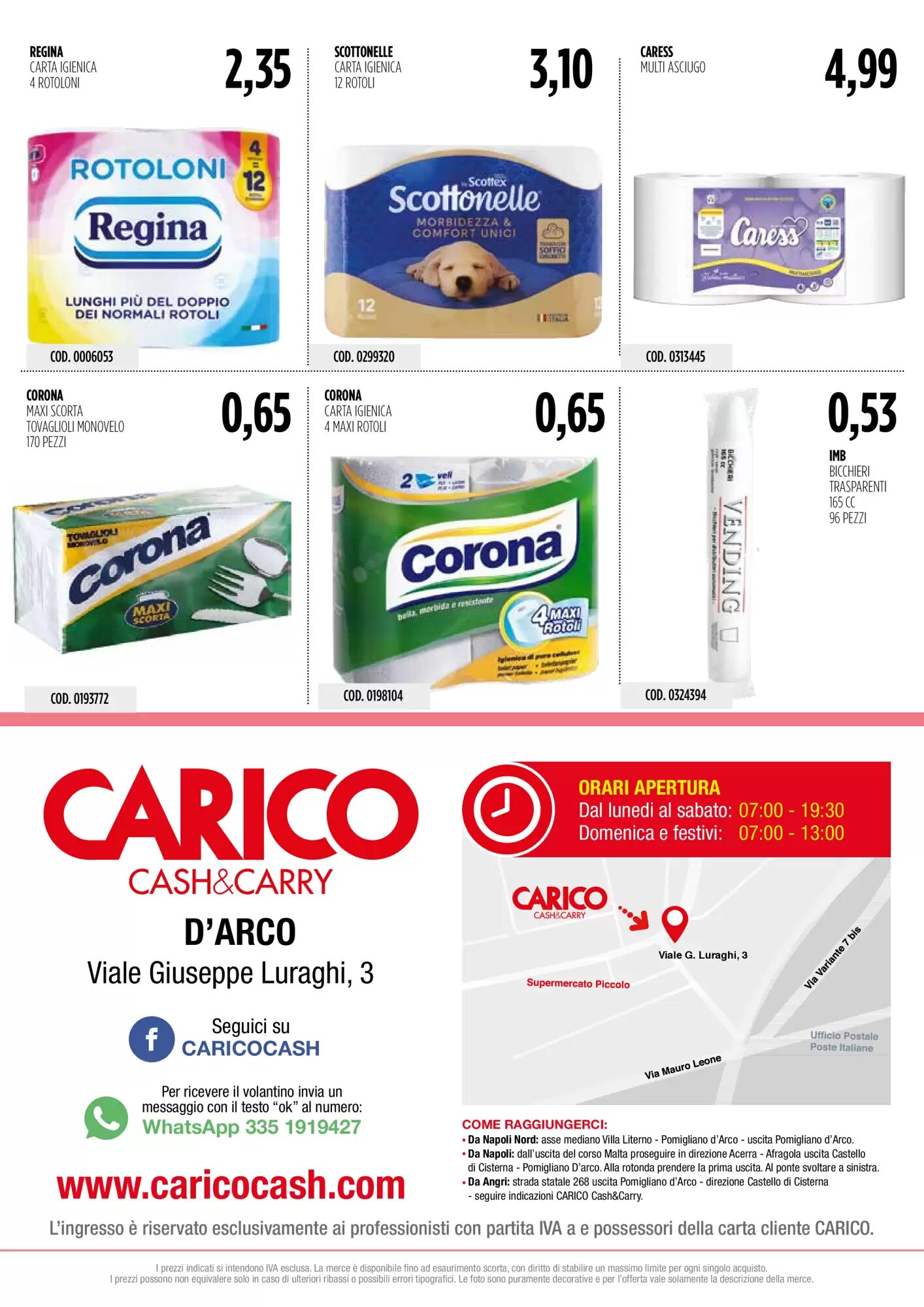 Volantino promozionale Carico Cash & Carry  valide dal 08/10/2026 - Pagina 32.