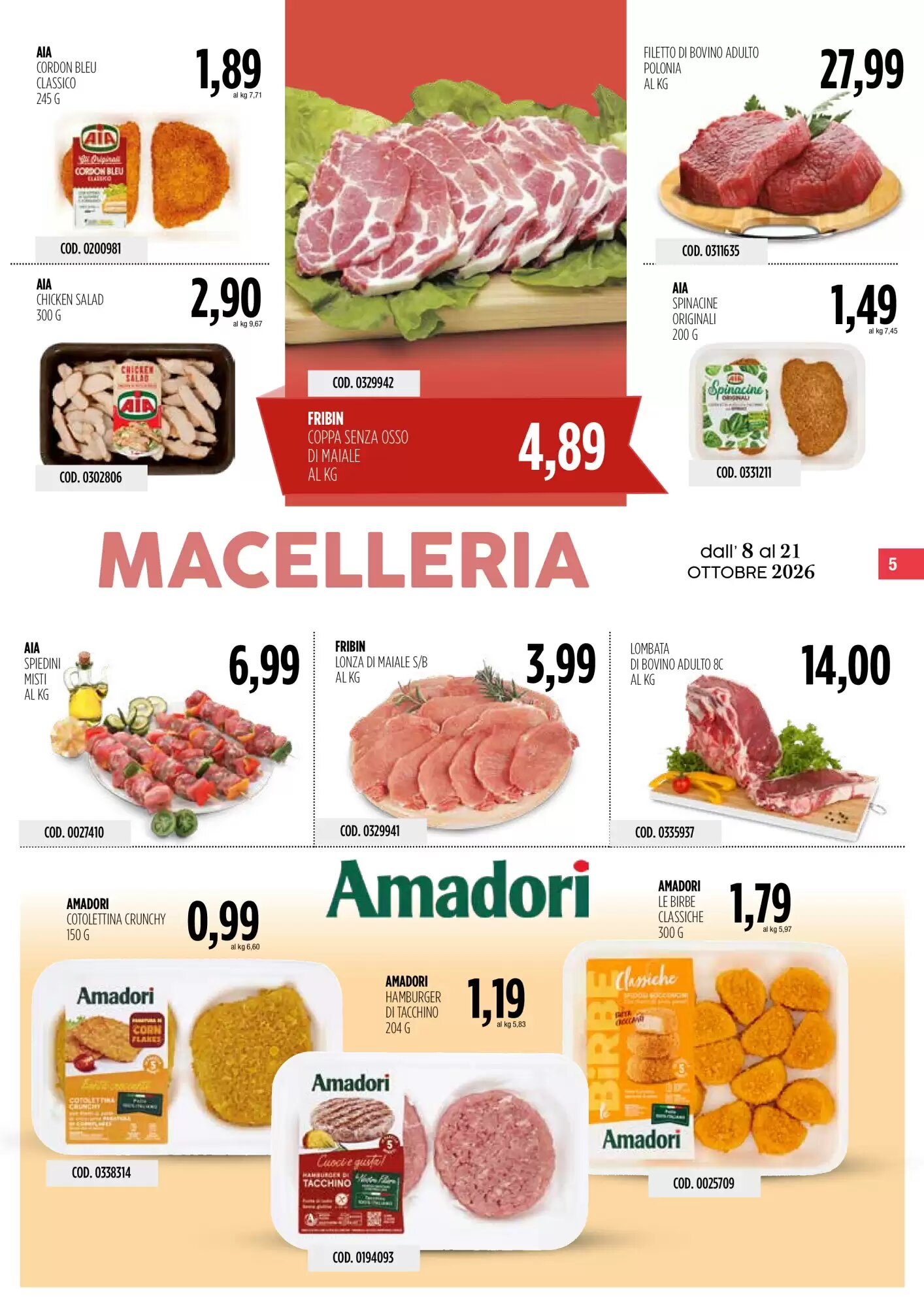 Volantino promozionale Carico Cash & Carry  valide dal 08/10/2026 - Pagina 5.