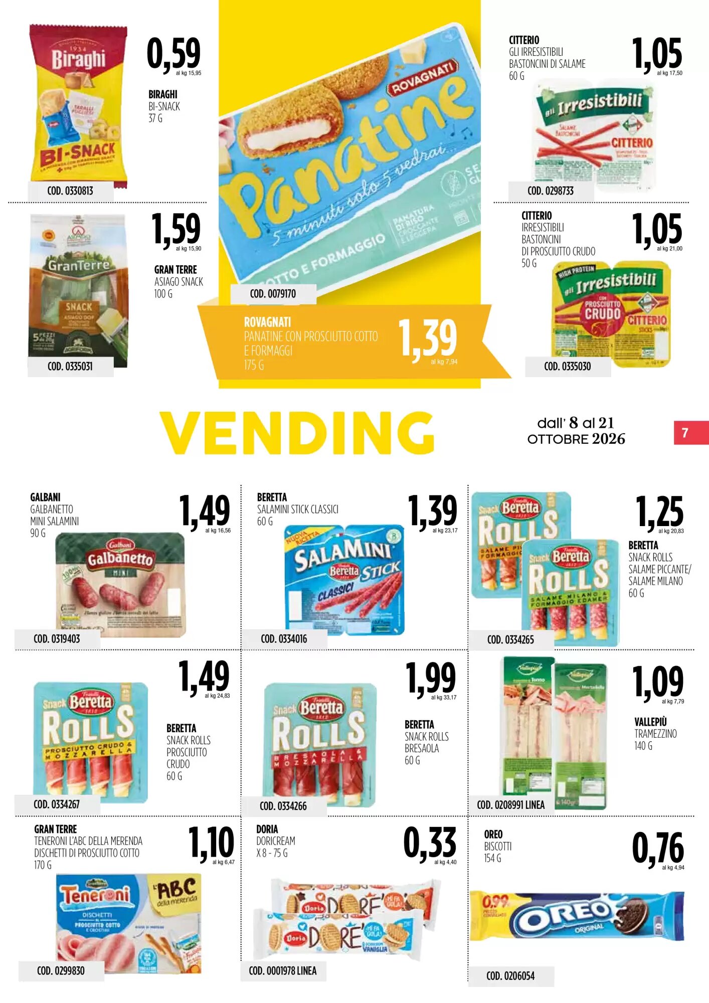 Volantino promozionale Carico Cash & Carry  valide dal 08/10/2026 - Pagina 7.